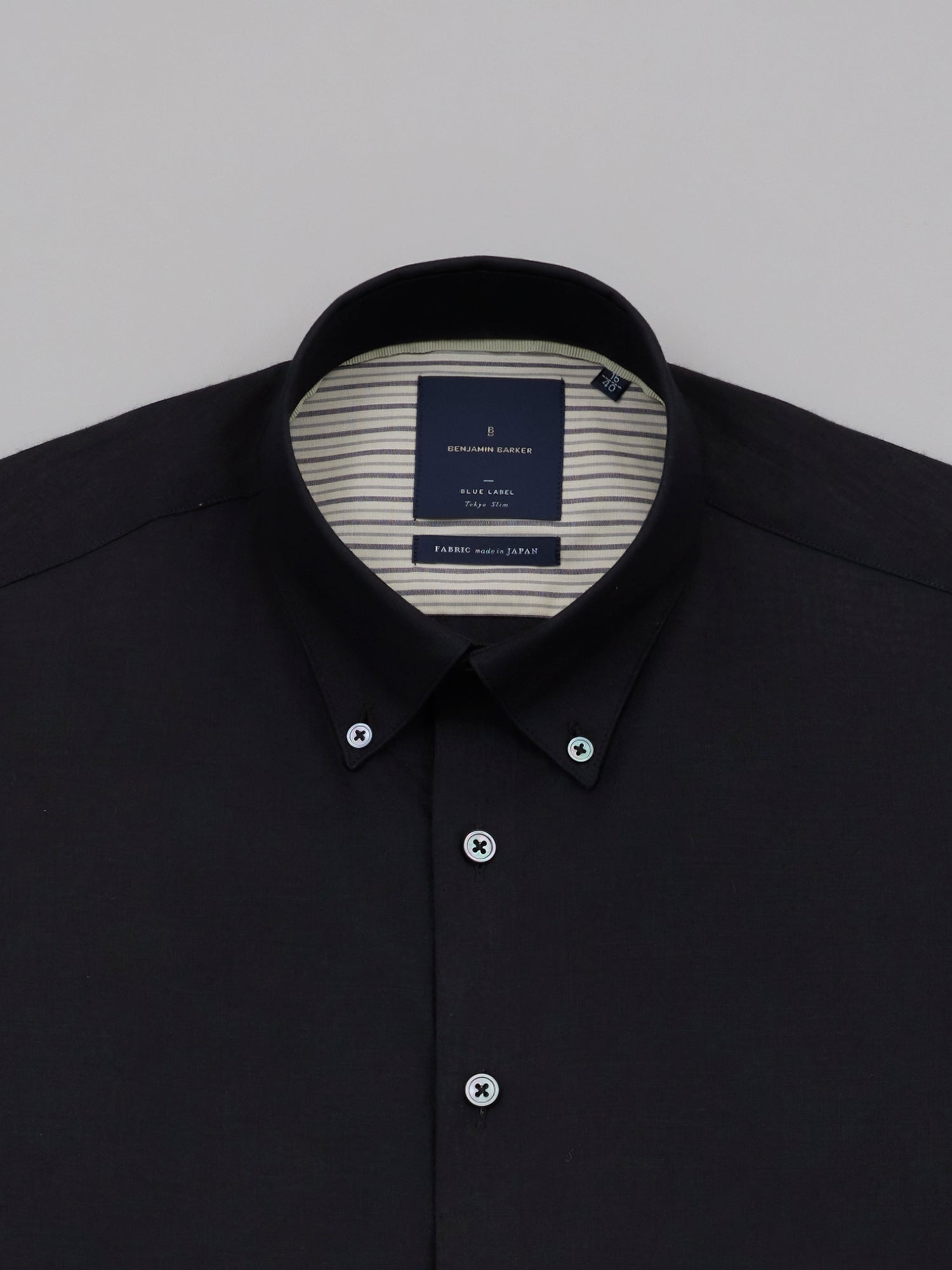 Yoshida Black Albini Extralino Linen