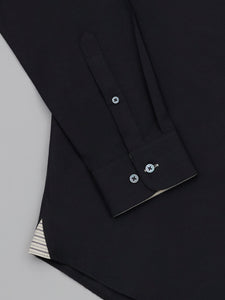 Yoshida Black Albini Extralino Linen