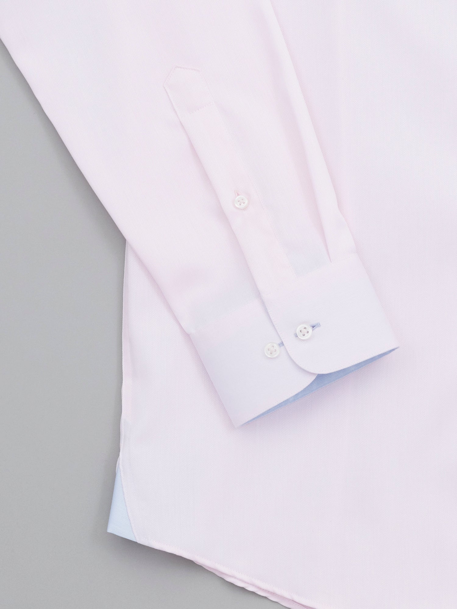 100/2 Perfect Pink in Herringbone