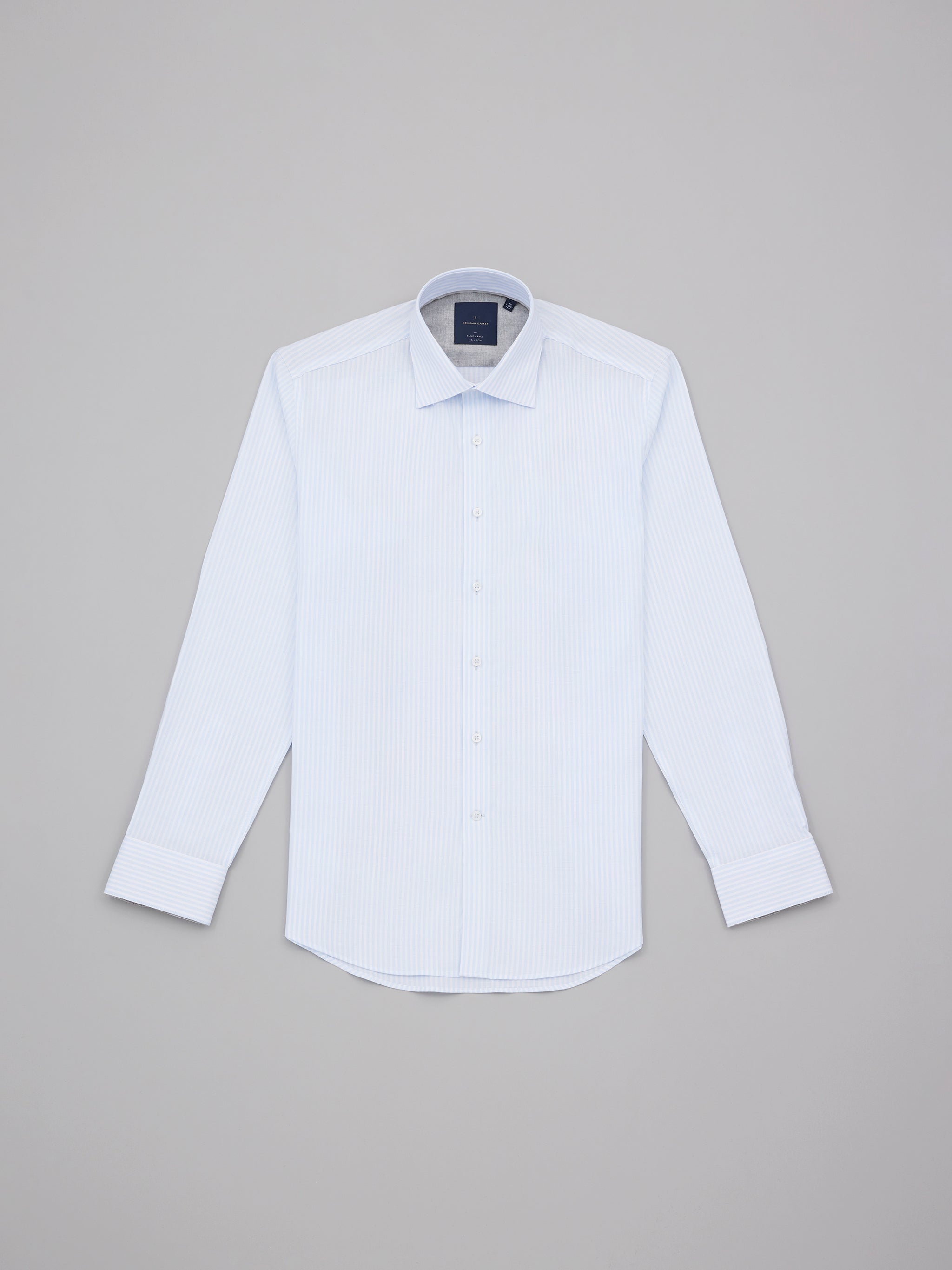 Nouchi Sky Blue Easy Care Stripe