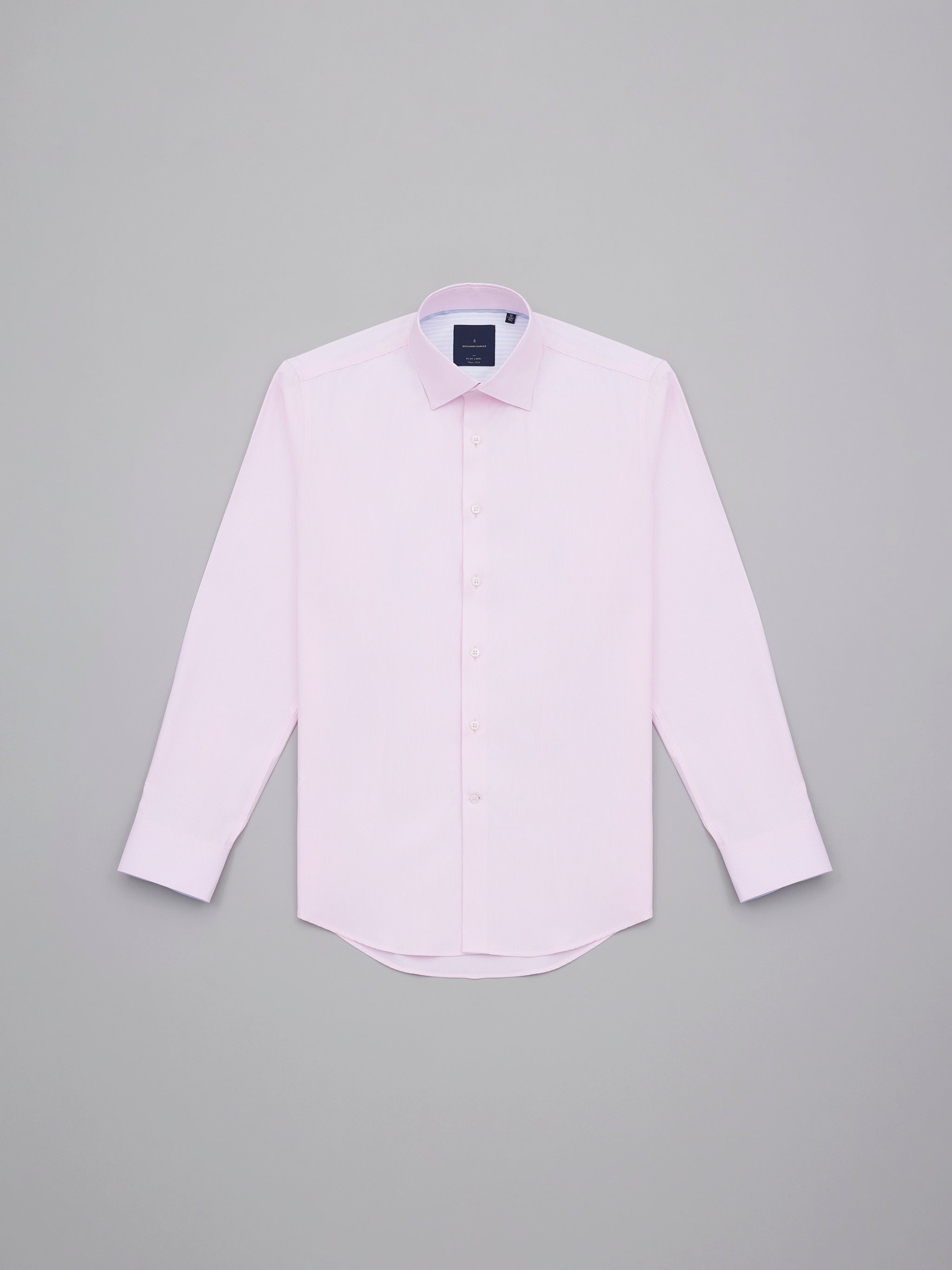 Nagaba Pink Easy Care Pinstripe