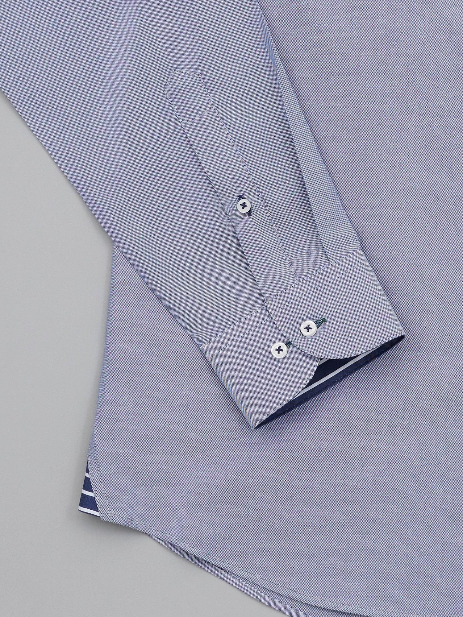 Kimura Navy Easy Care Tencel Oxford