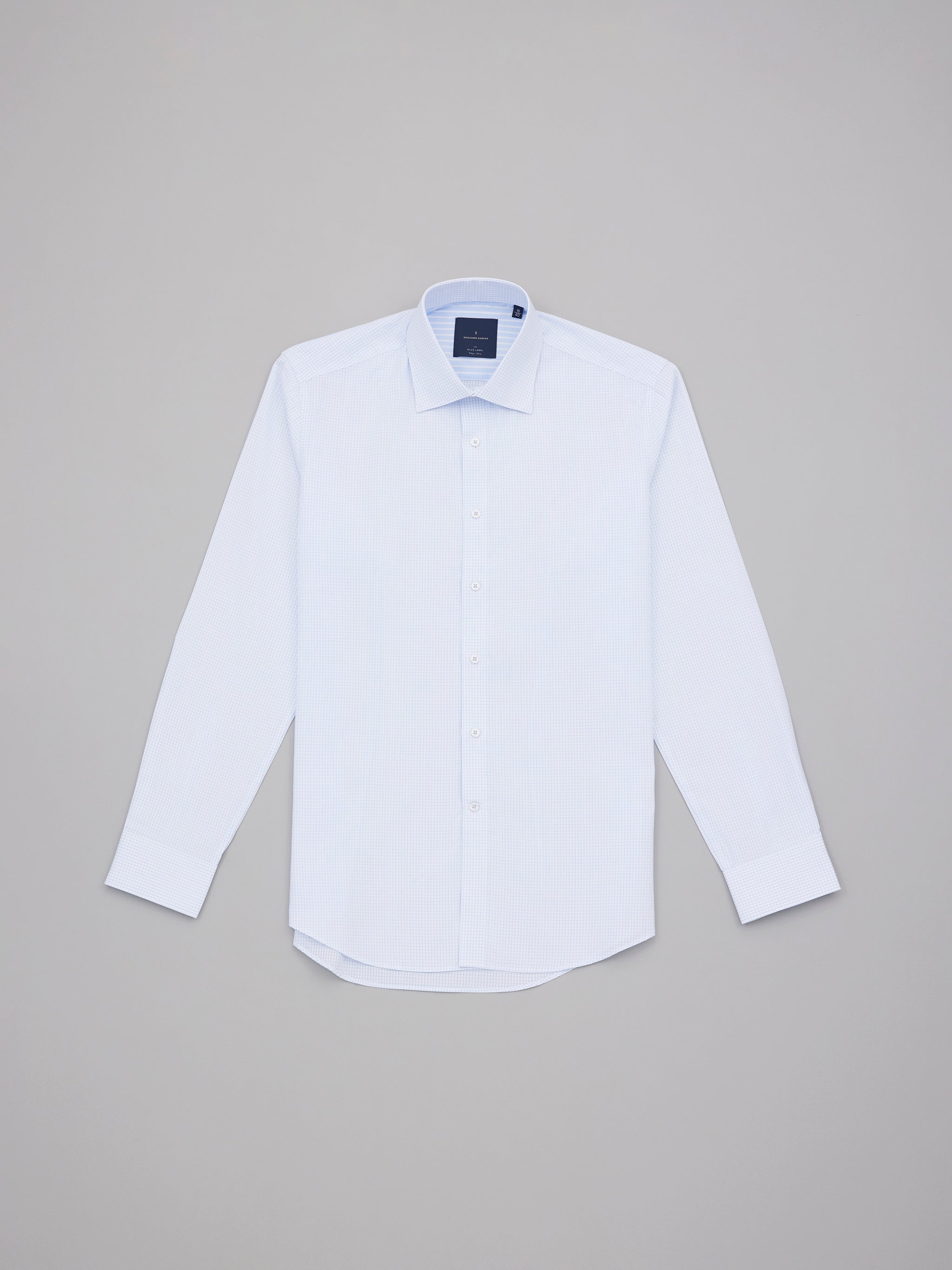 Matsumura Blue Easy Care Check