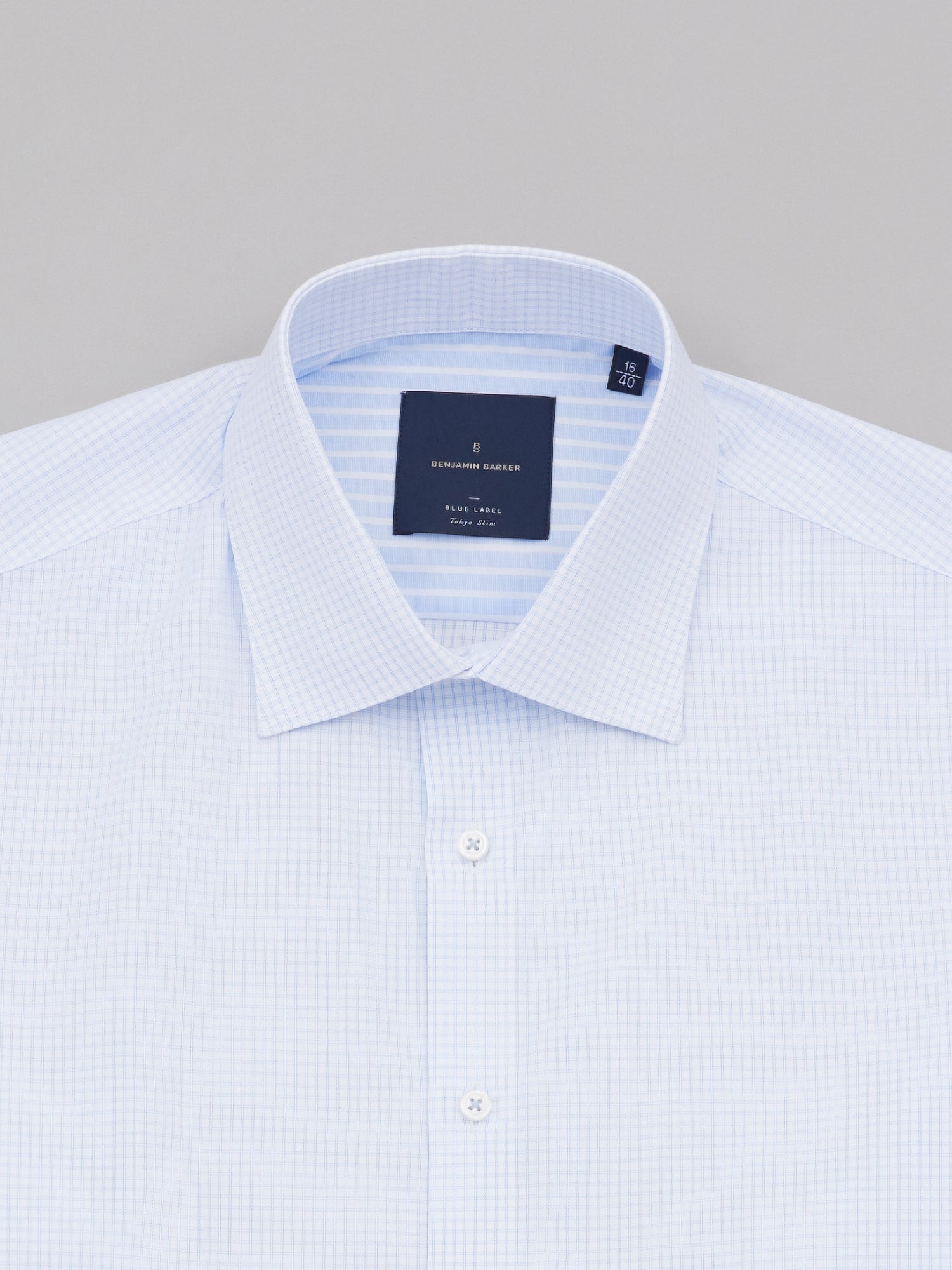 Matsumura Blue Easy Care Check