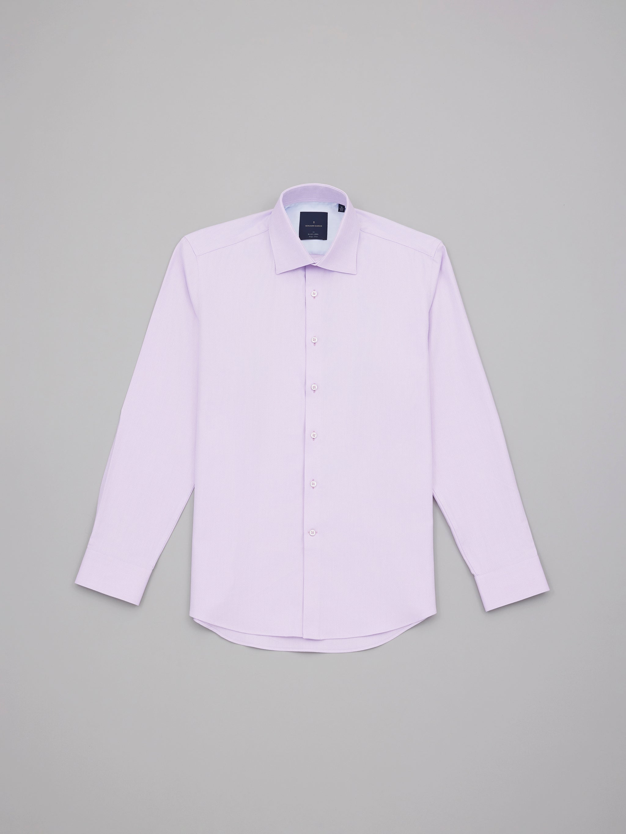 Kazuo Mellow Mauve Easy Care Herringbone