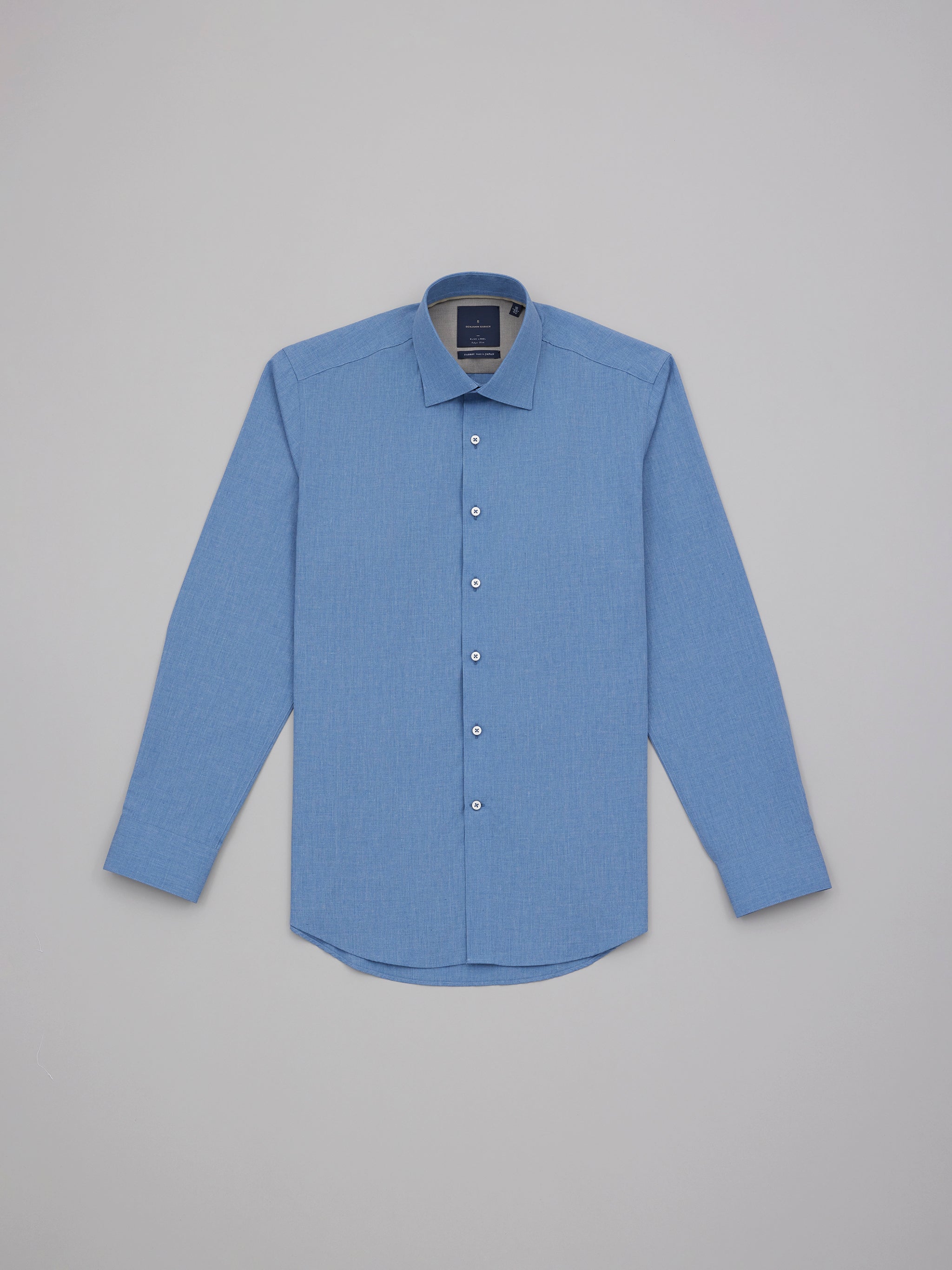 Ryohei Blue Chambray Easy Care