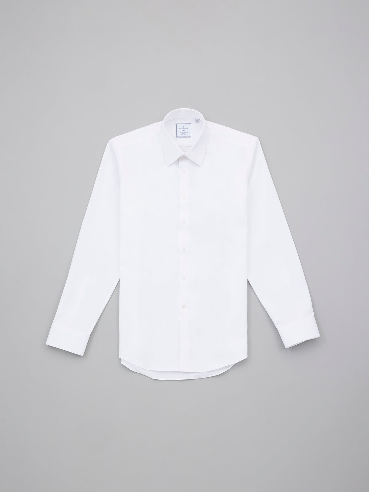 100/2 Perfect White Egyptian Twill in French Collar