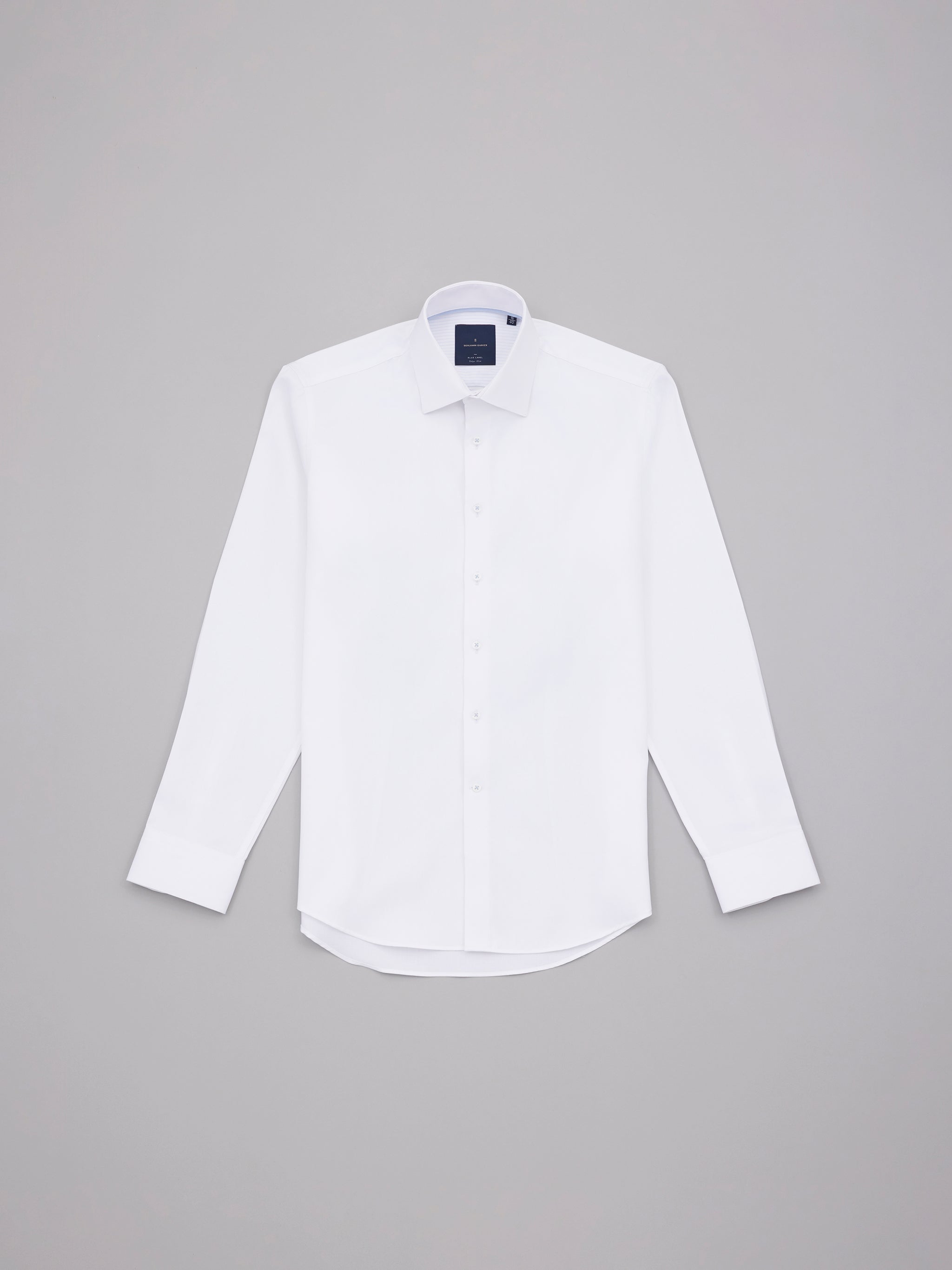 Konishi White Easy Care Herringbone