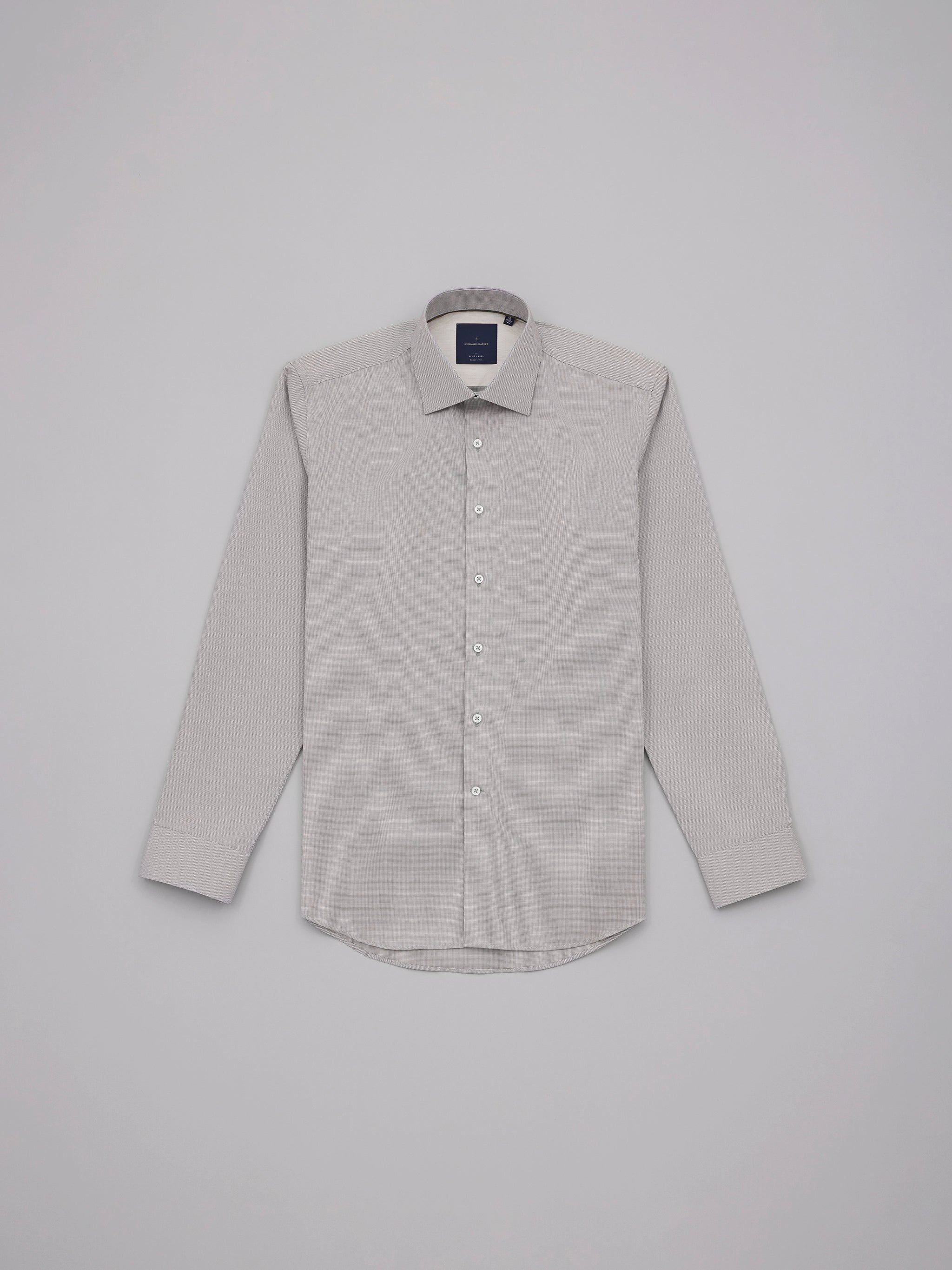 Aki Cocoa Easy Care Houndstooth