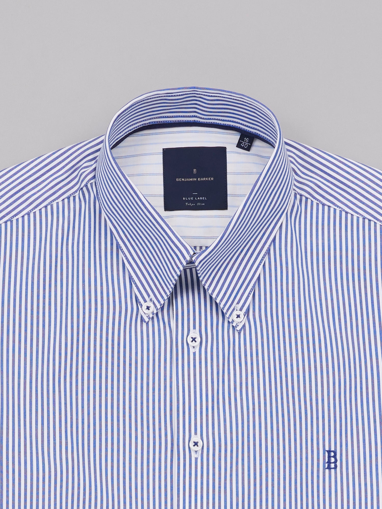 Takaha Navy Logo Stripe