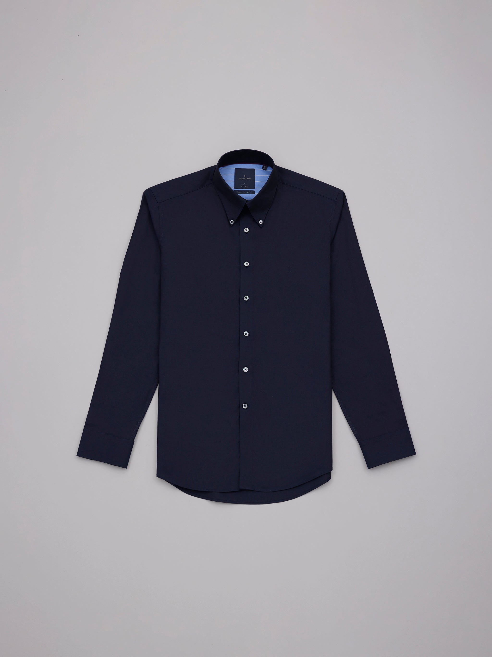 Shohei Inkblue Logo Pinpoint Oxford