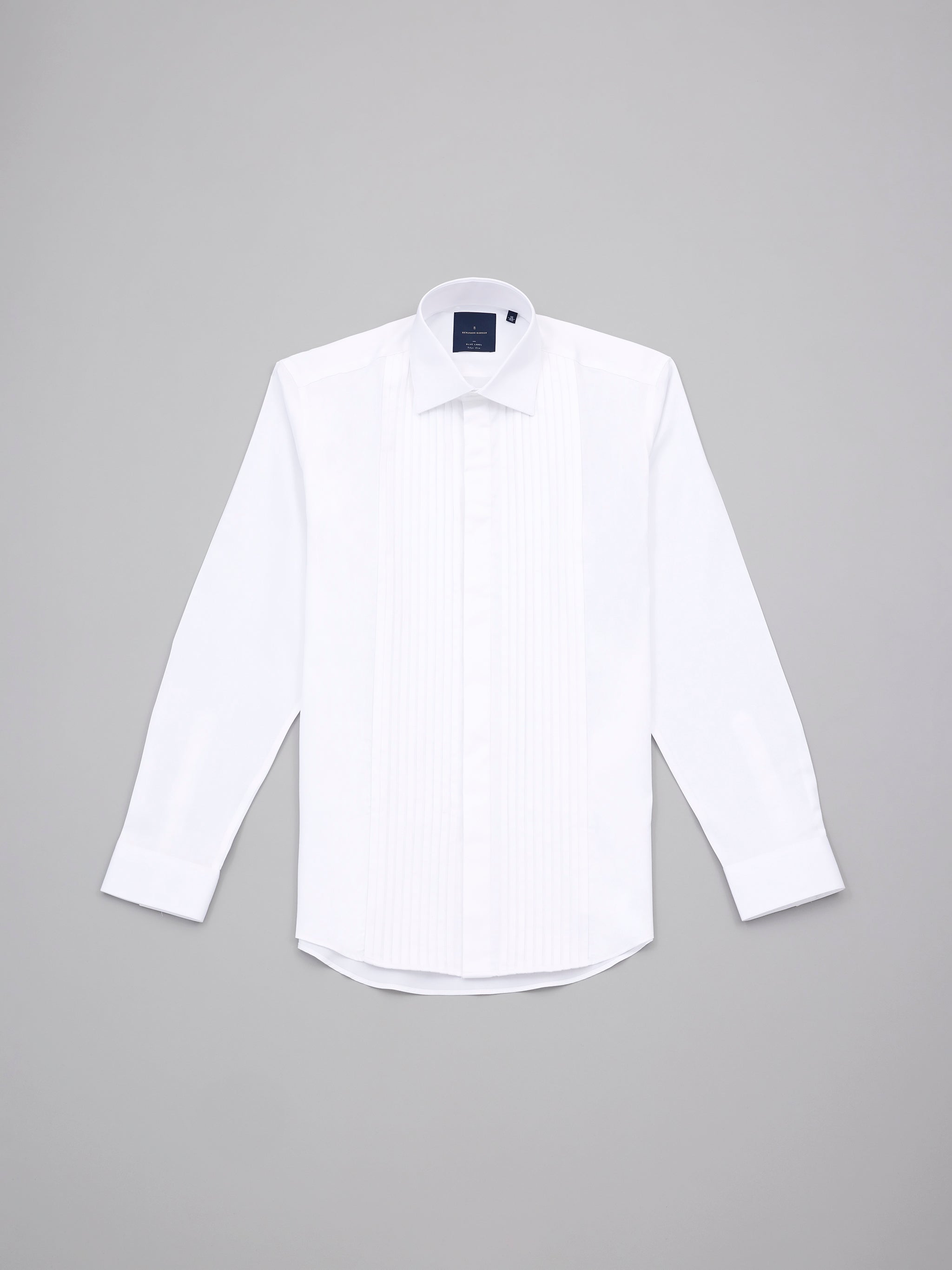 Aizawa White Easy Care Tux Shirt