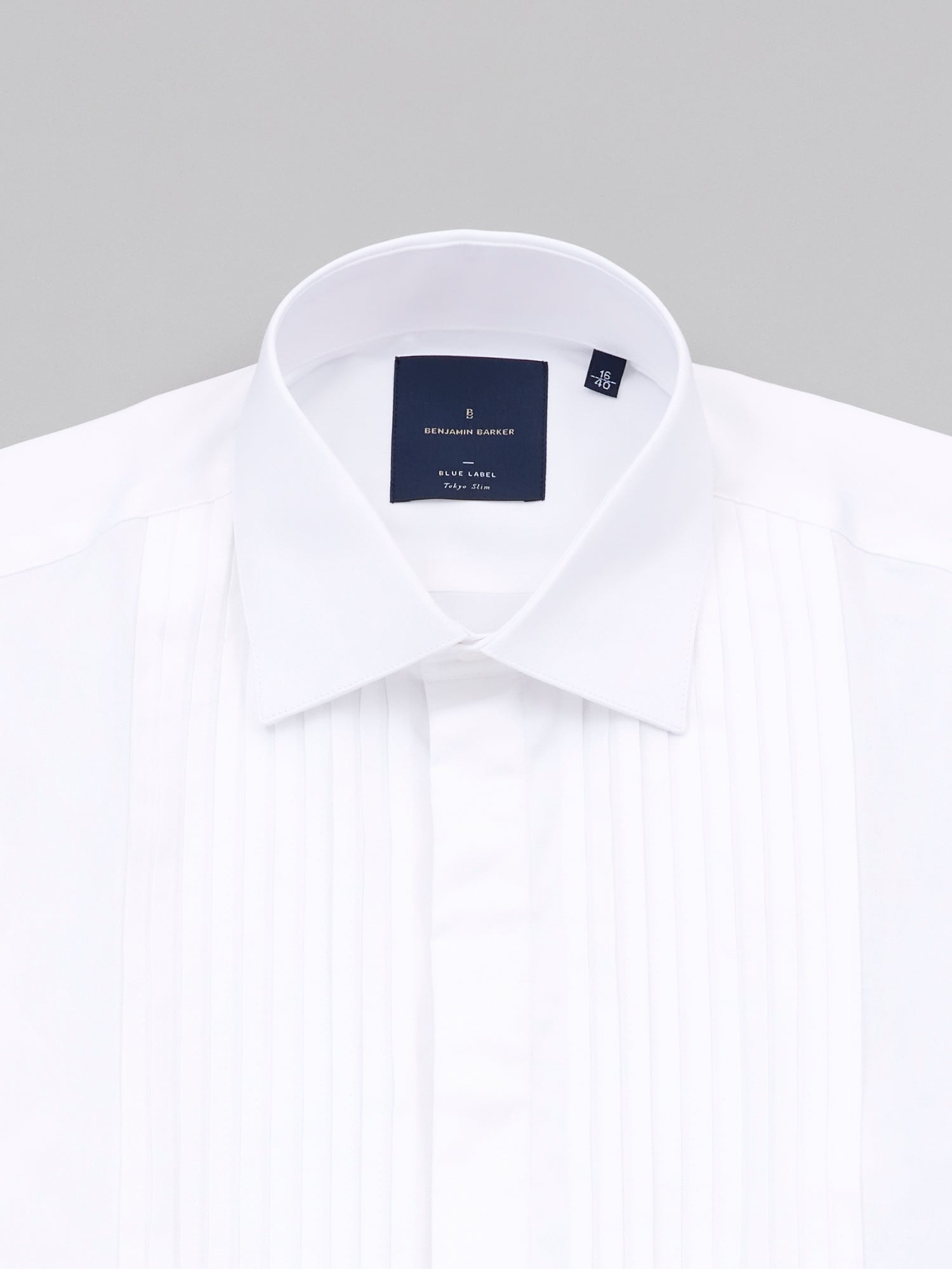 Aizawa White Easy Care Tux Shirt