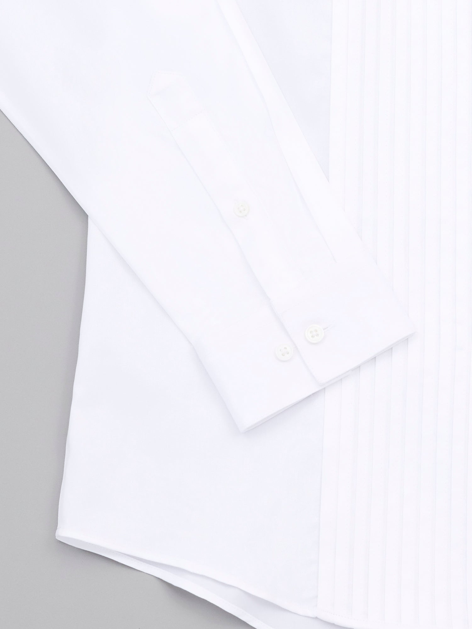Aizawa White Easy Care Tux Shirt