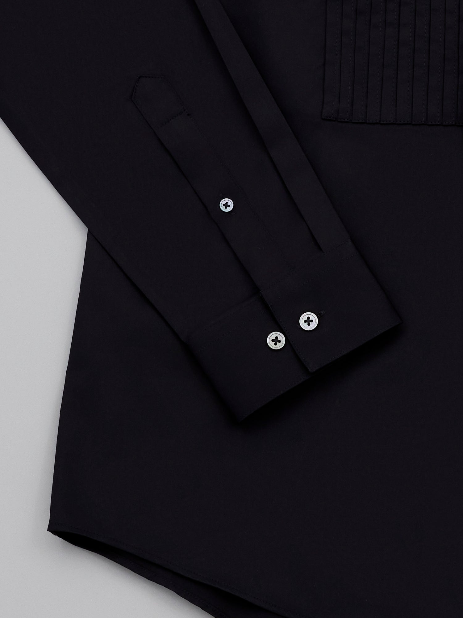 Miziko Black Easy Care Tux Shirt