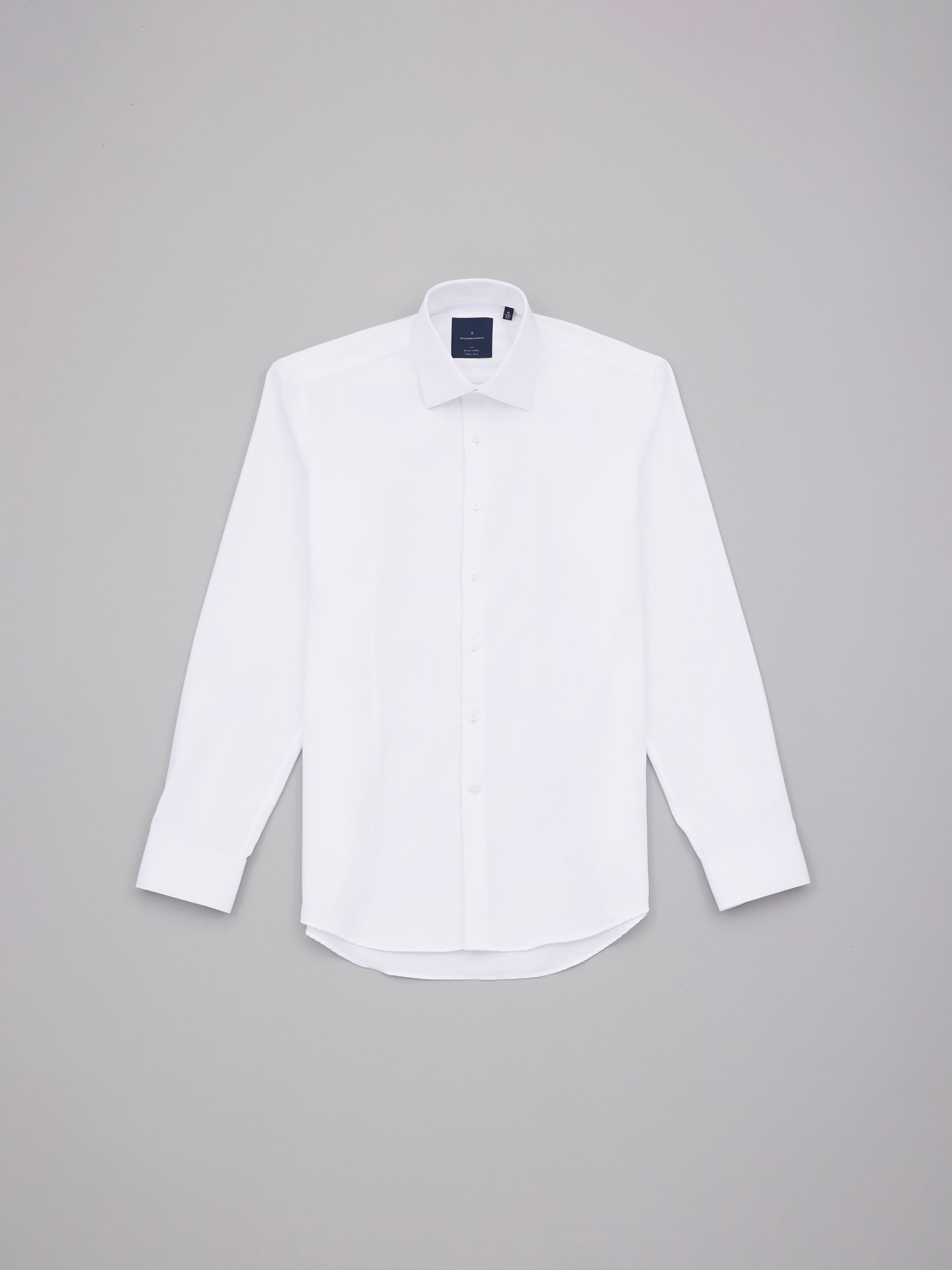 Ueda White Easy Care Herringbone