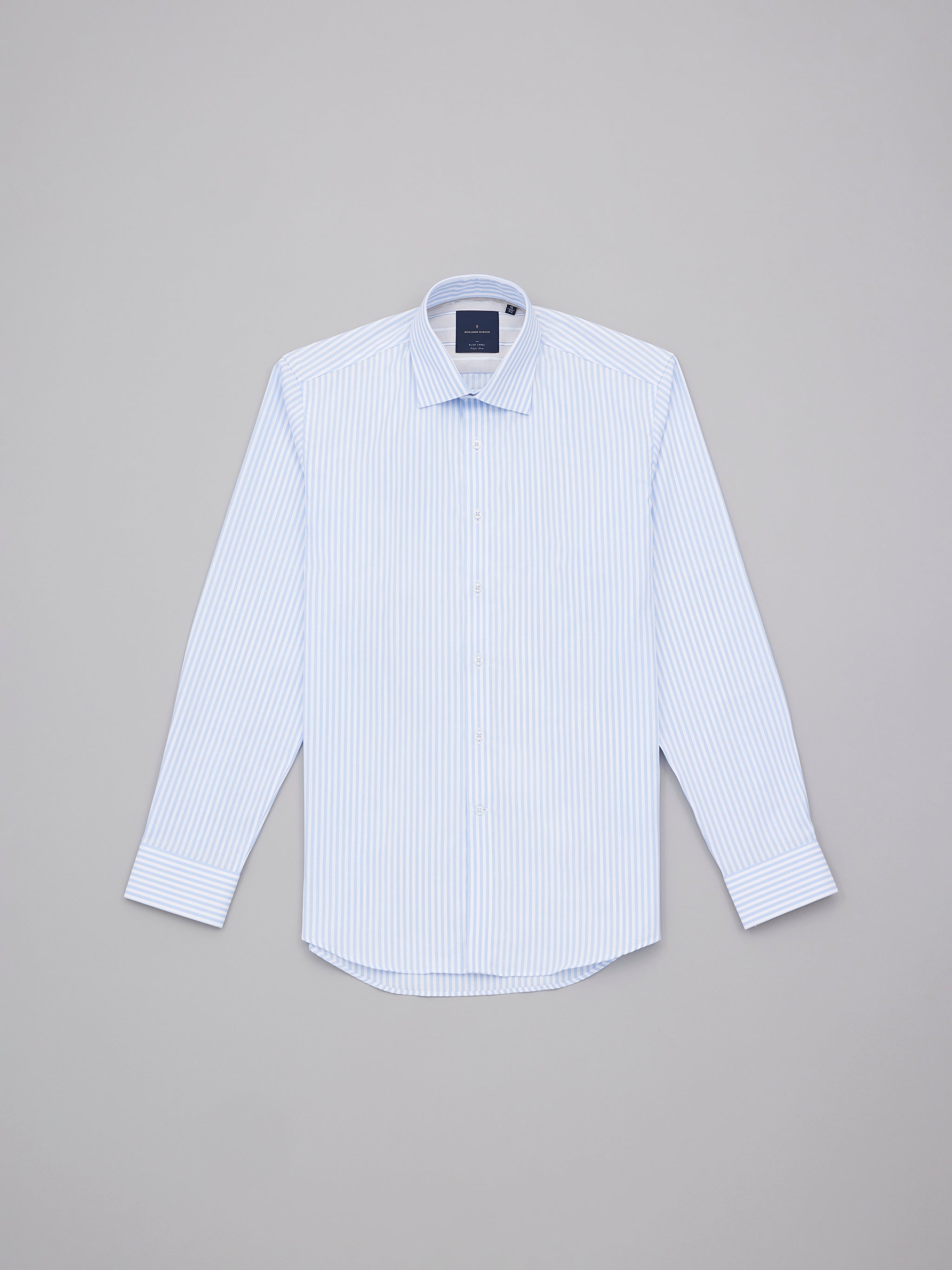 Takumi Sky Blue Easy Care Stripe