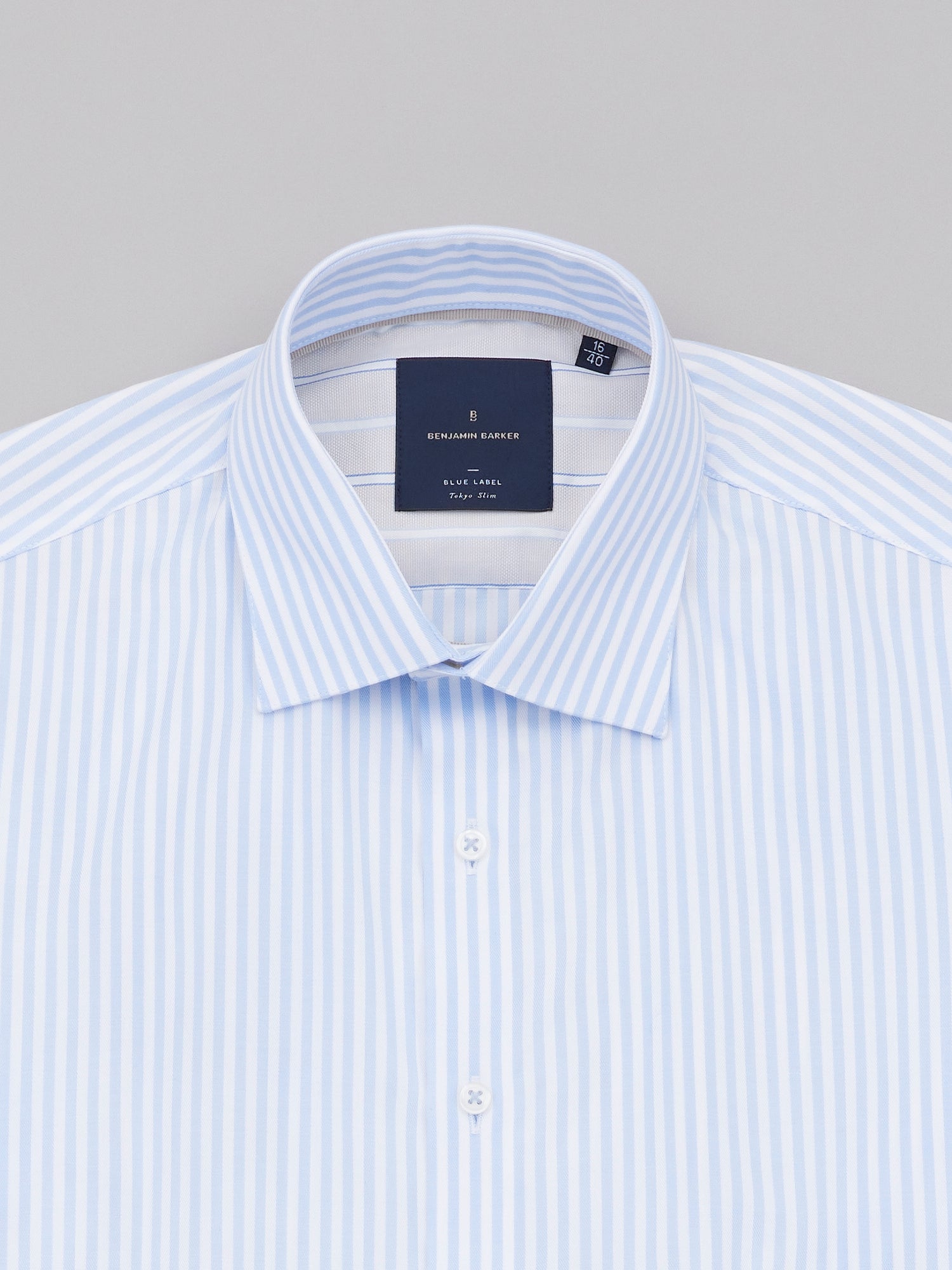 Takumi Sky Blue Easy Care Stripe