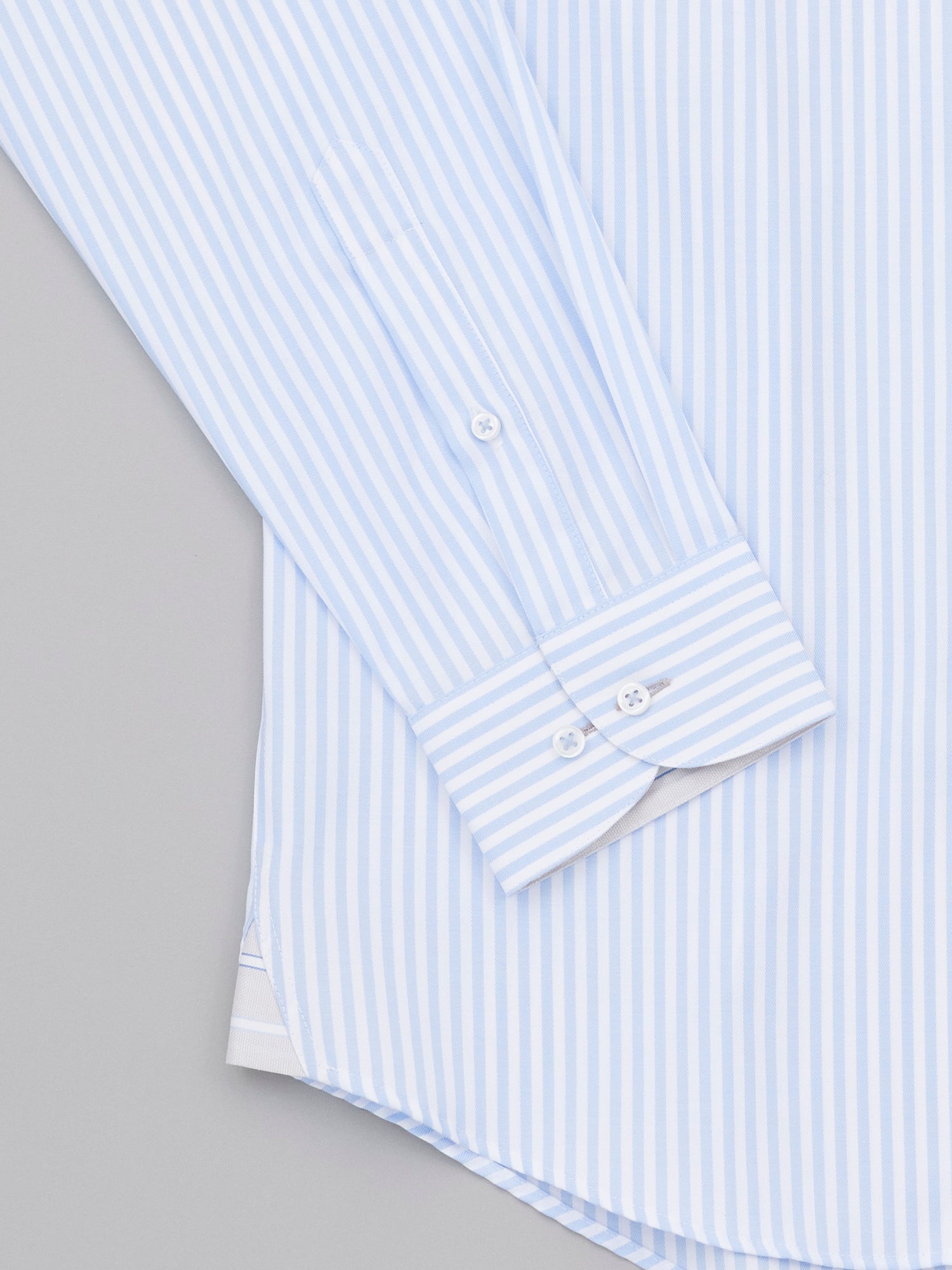 Takumi Sky Blue Easy Care Stripe