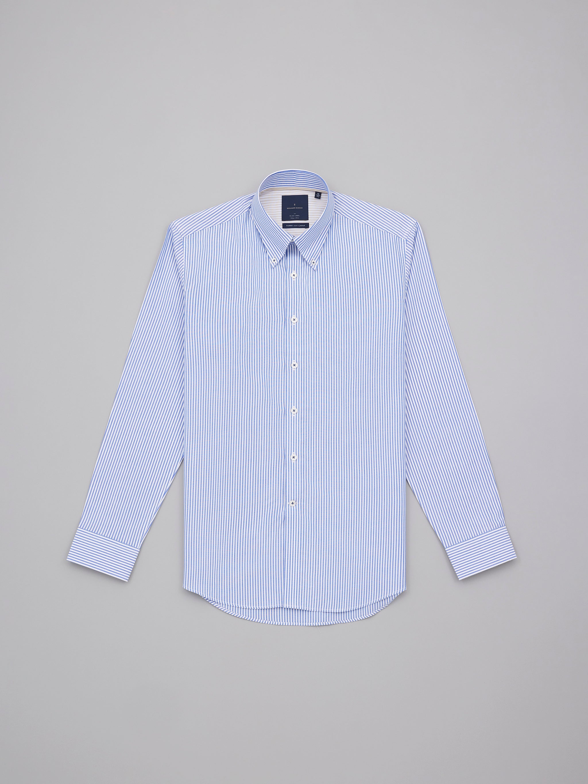 Koji Blue Tencel Stripe
