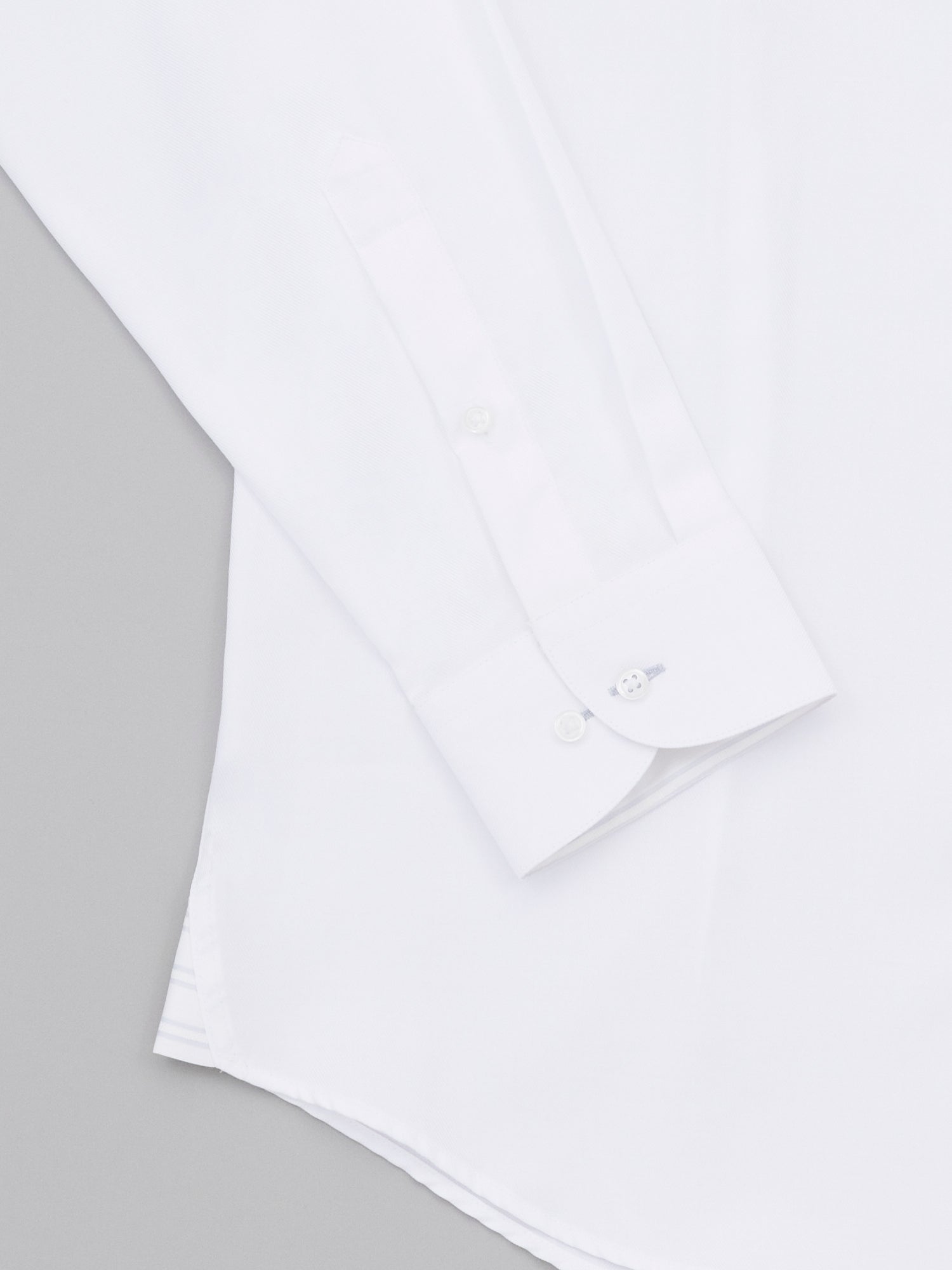 Yoshio White Easy Care French Twill