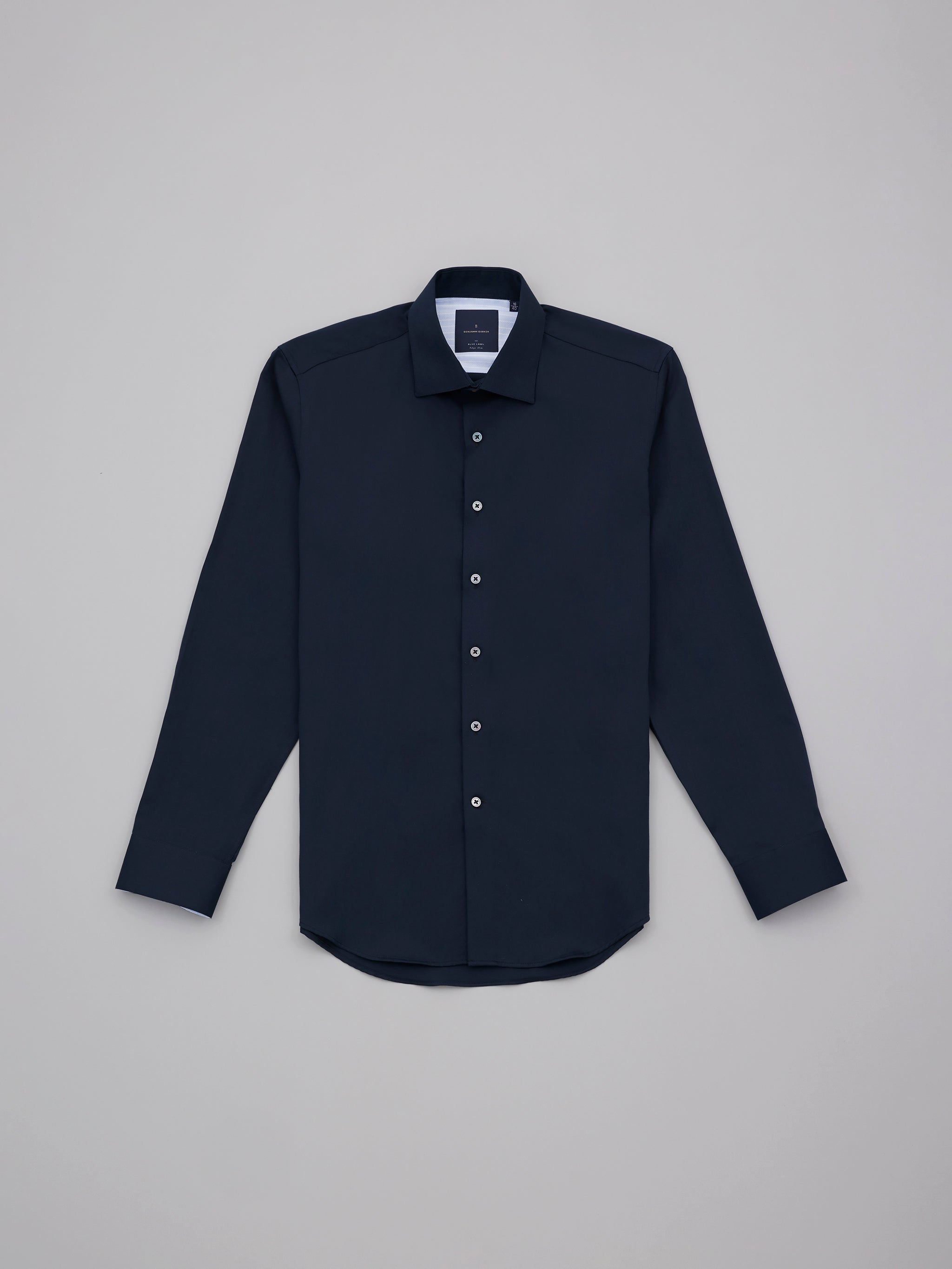 Kashuku Inkblue Easy Care Herringbone