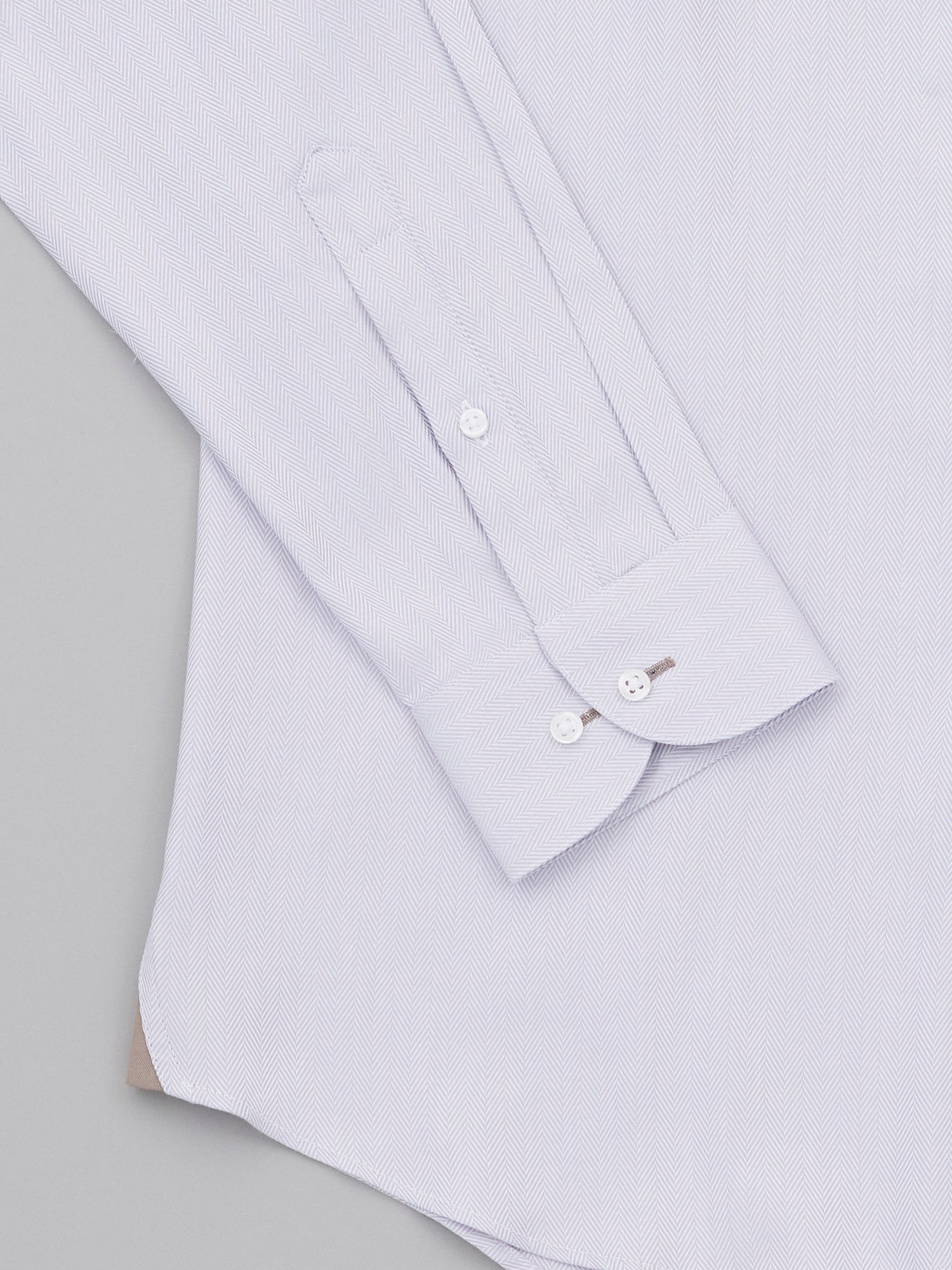 Fukaya Ash Easy Care Herringbone