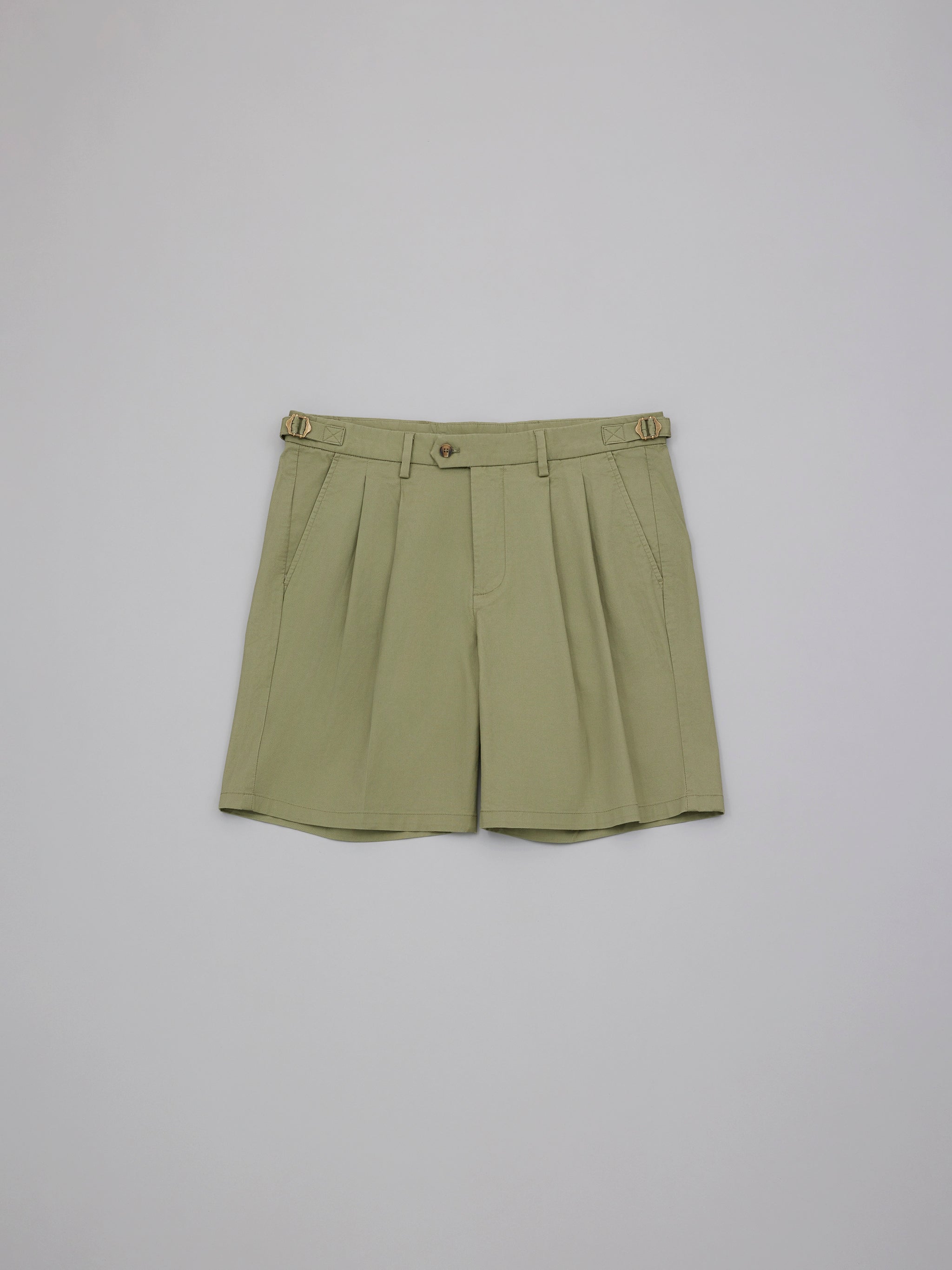 Motoji Washed Olive Shorts