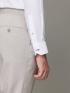 Kelso White Pinpoint Oxford
