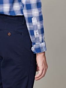 Graham Navy Plaid