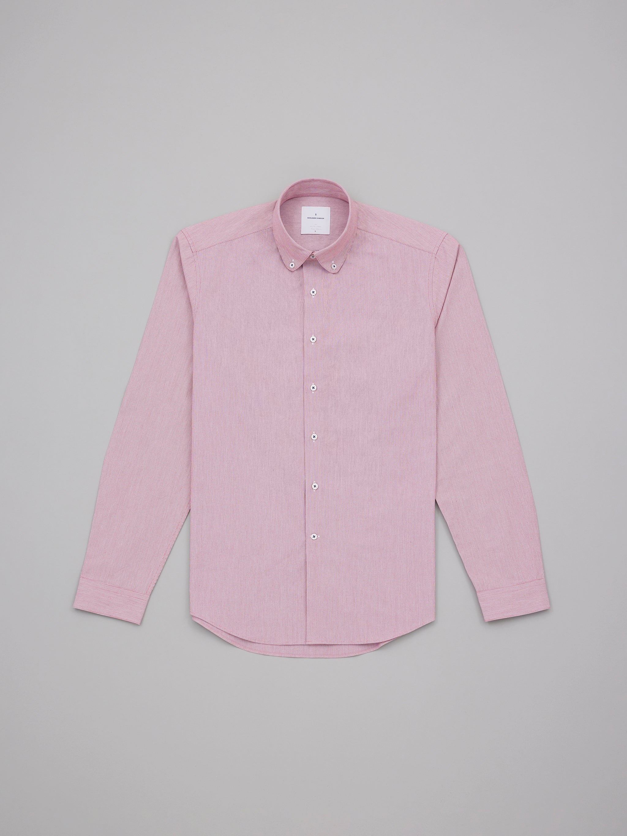 Exton Burgundy Pinstripe