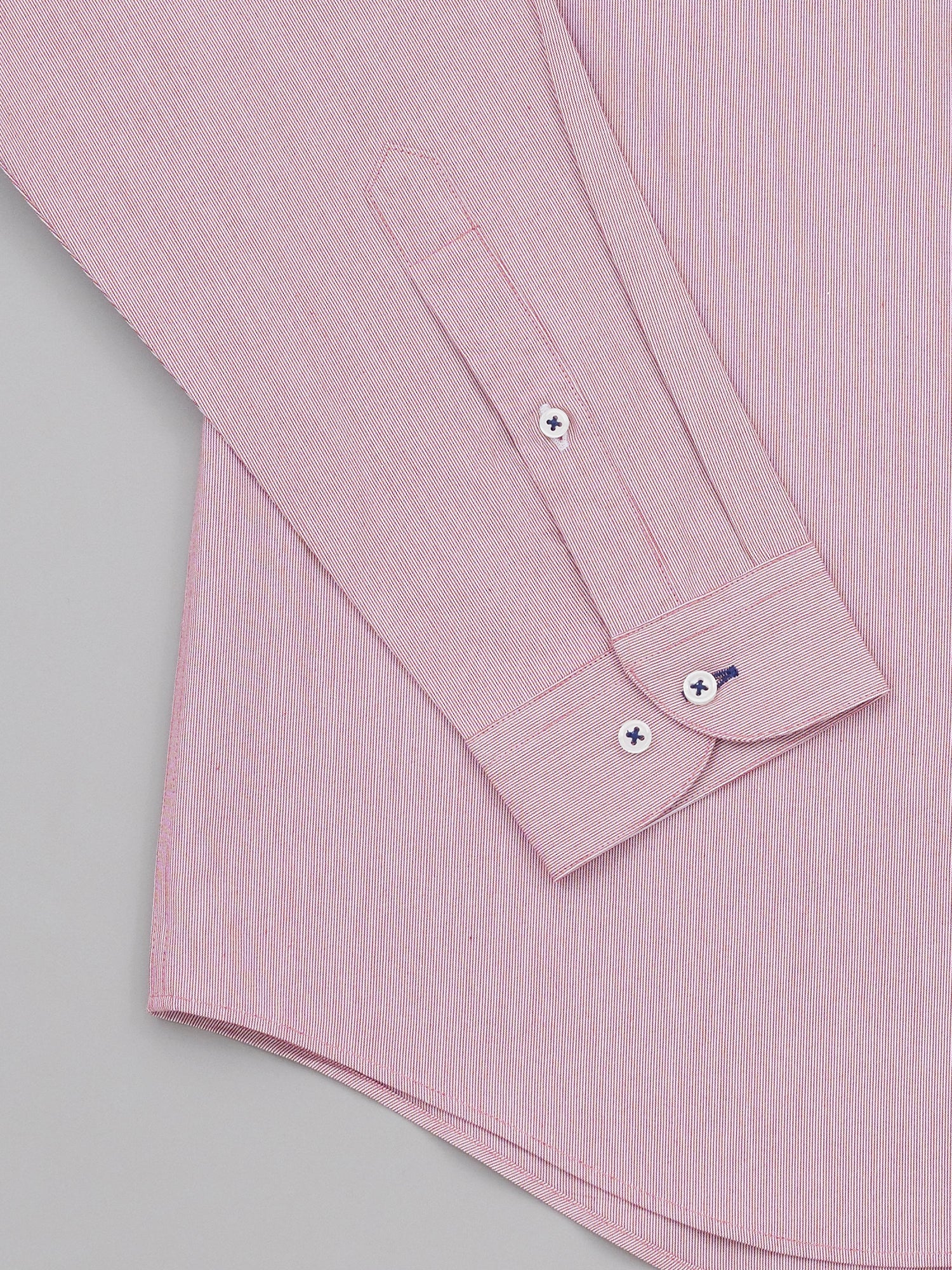 Exton Burgundy Pinstripe