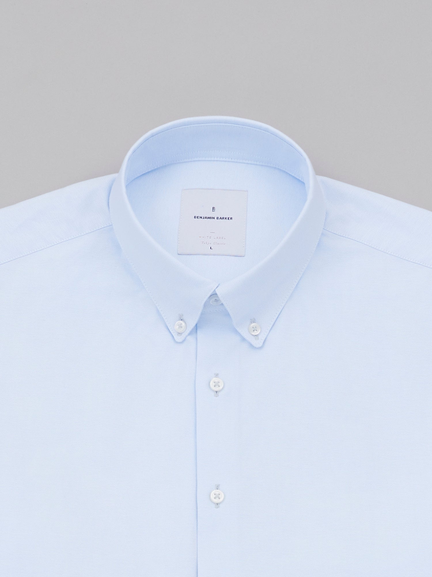 Albert Sky Blue Oxford