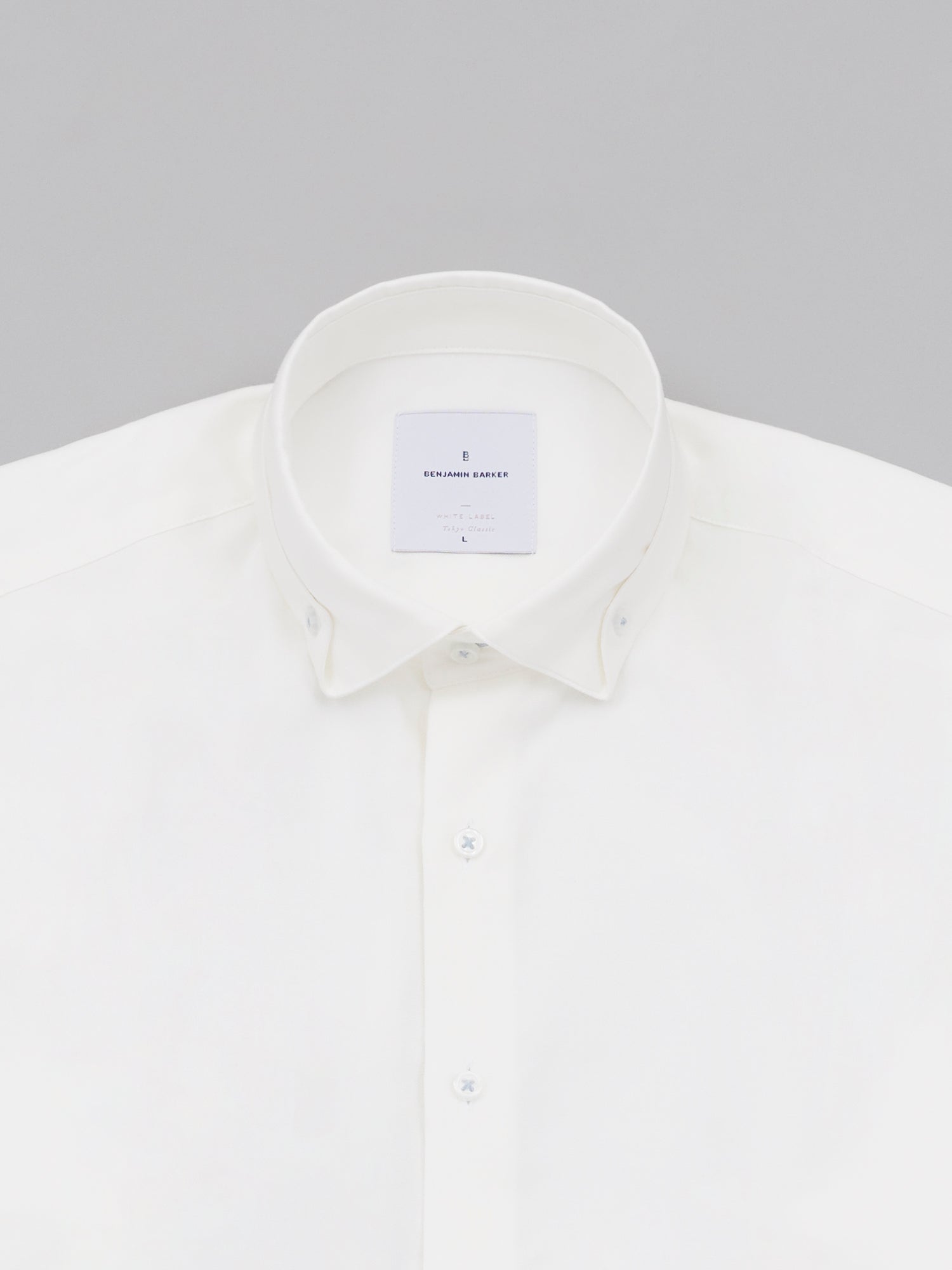 Railton White Pinpoint Oxford