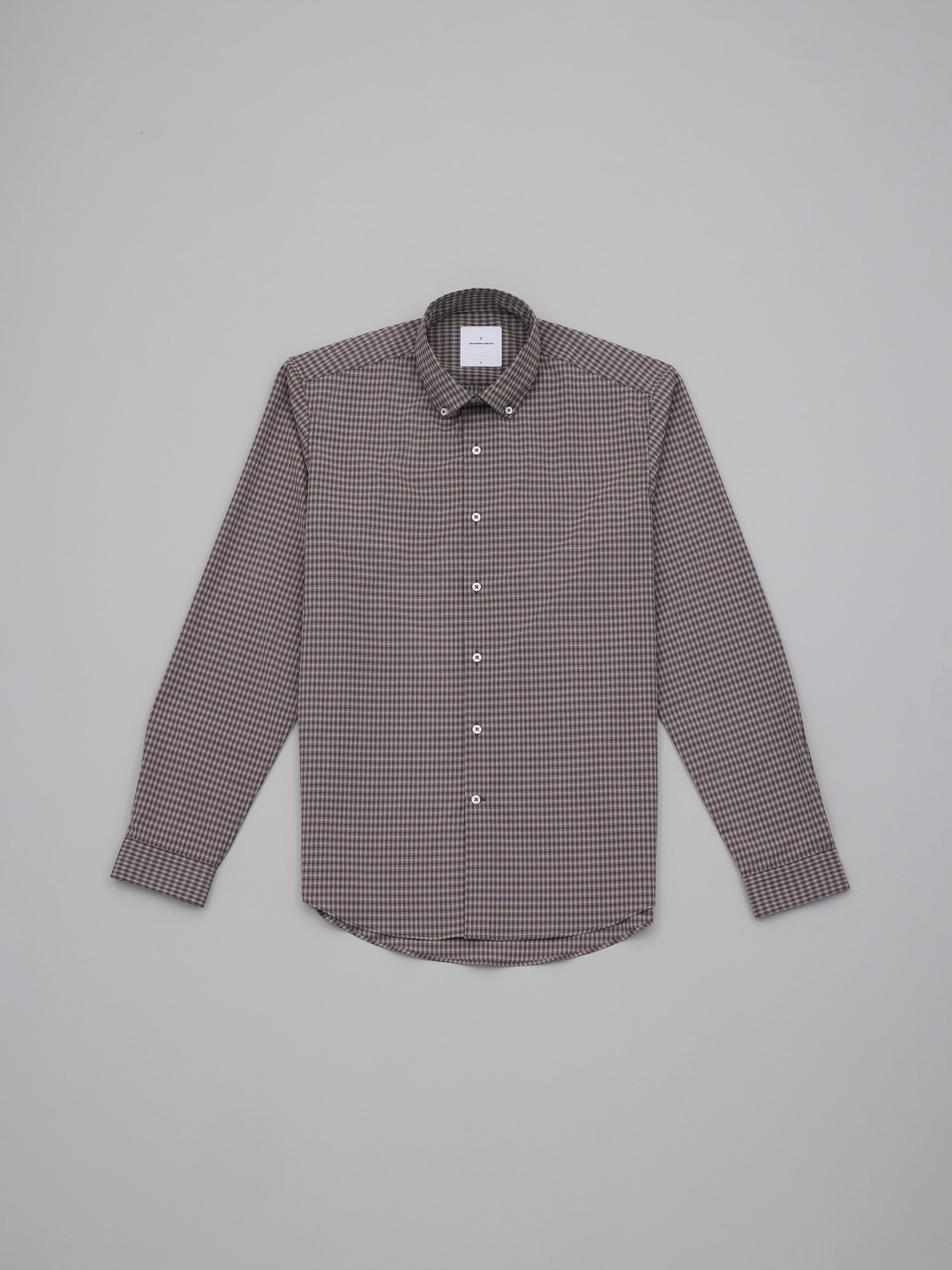 Arlington Deep Taupe Check