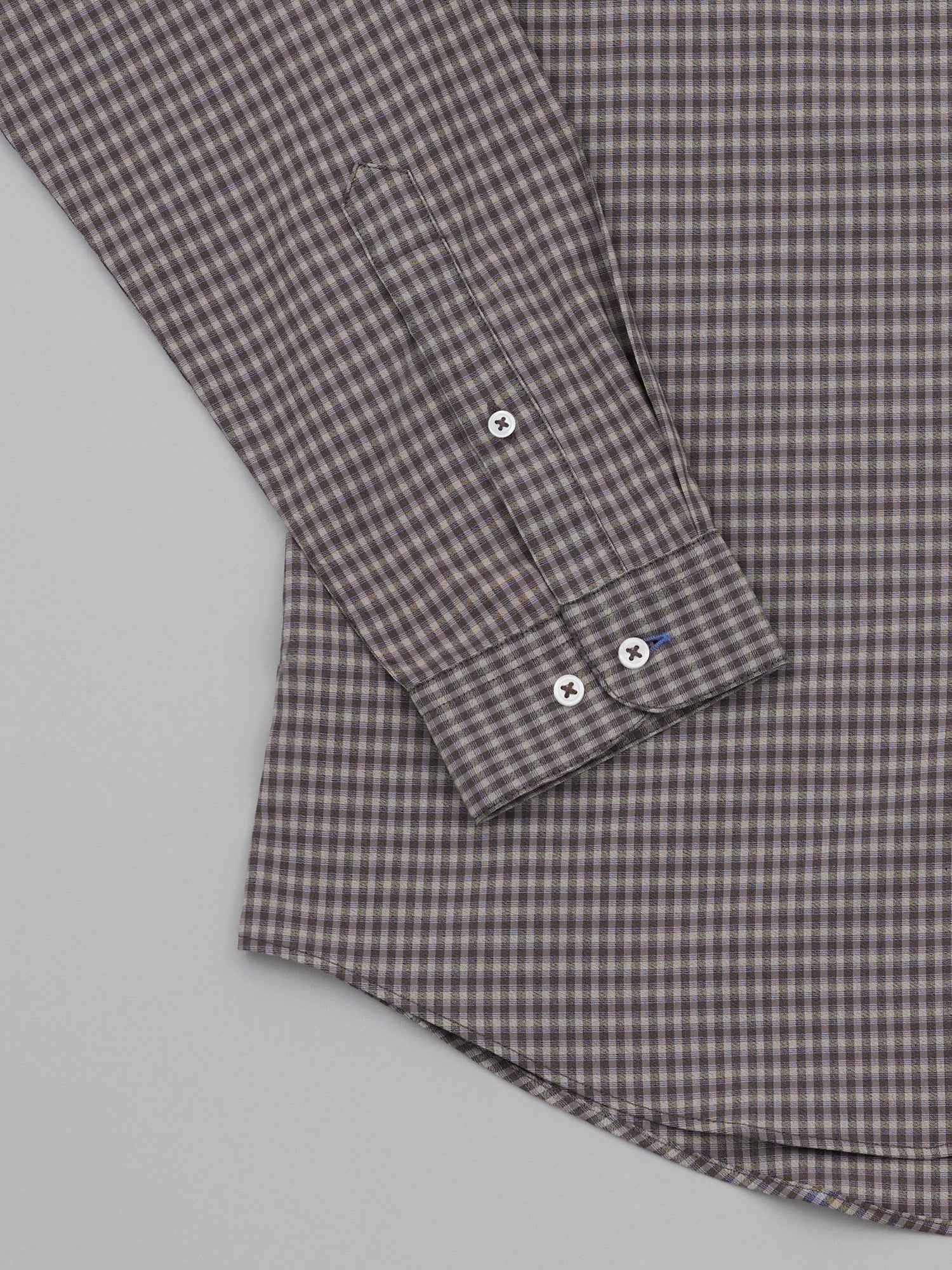 Arlington Deep Taupe Check