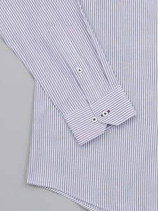 Belford Navy Oxford Stripe