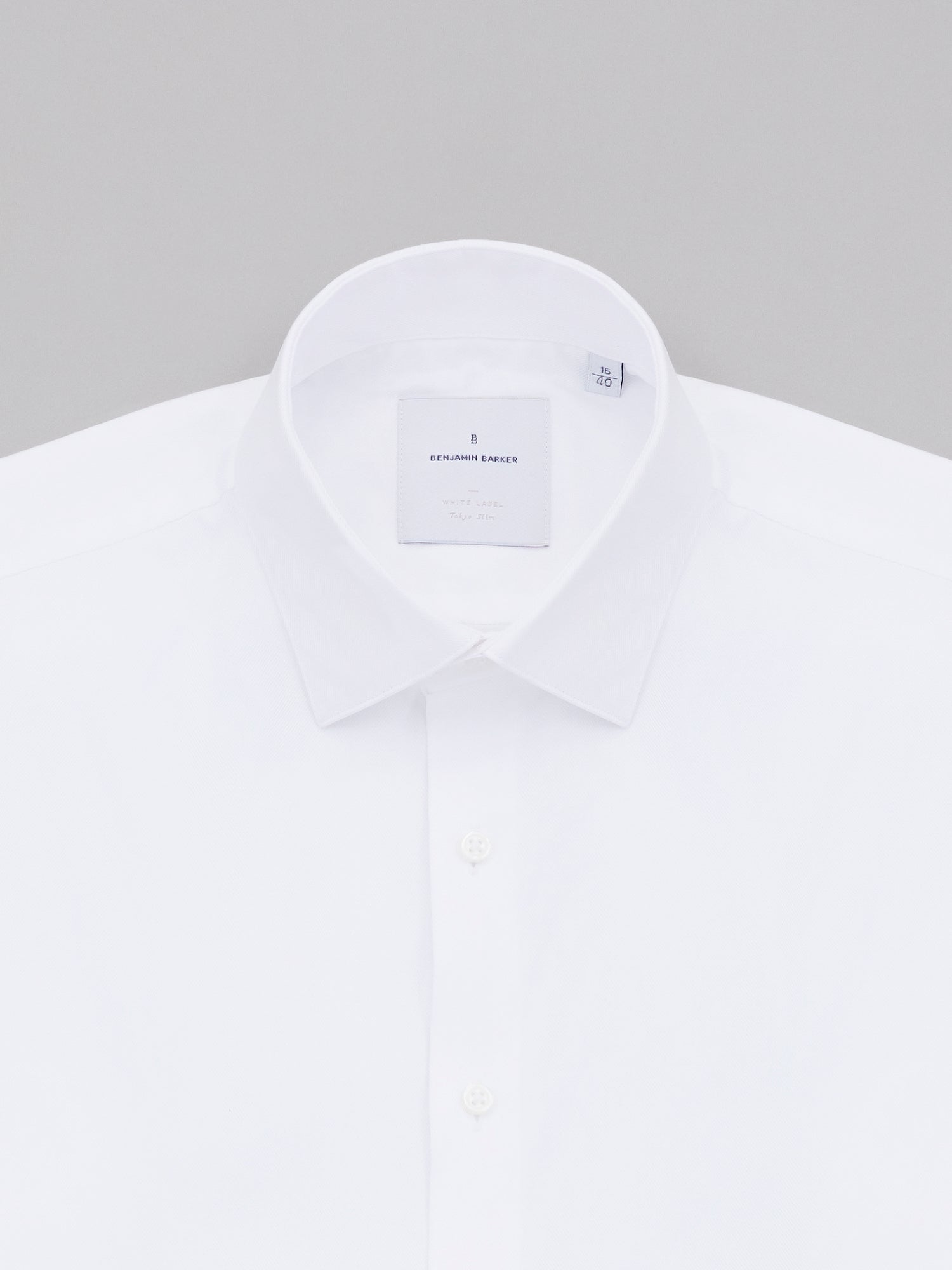 Claude White Easy Care French Twill