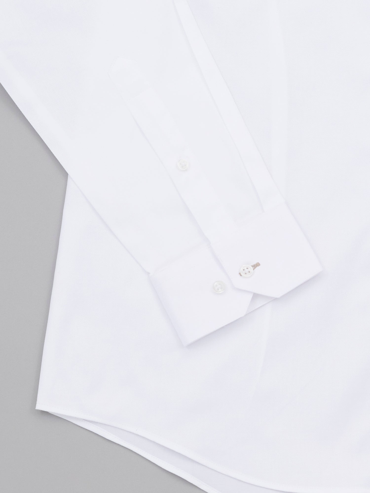 Claude White Easy Care French Twill