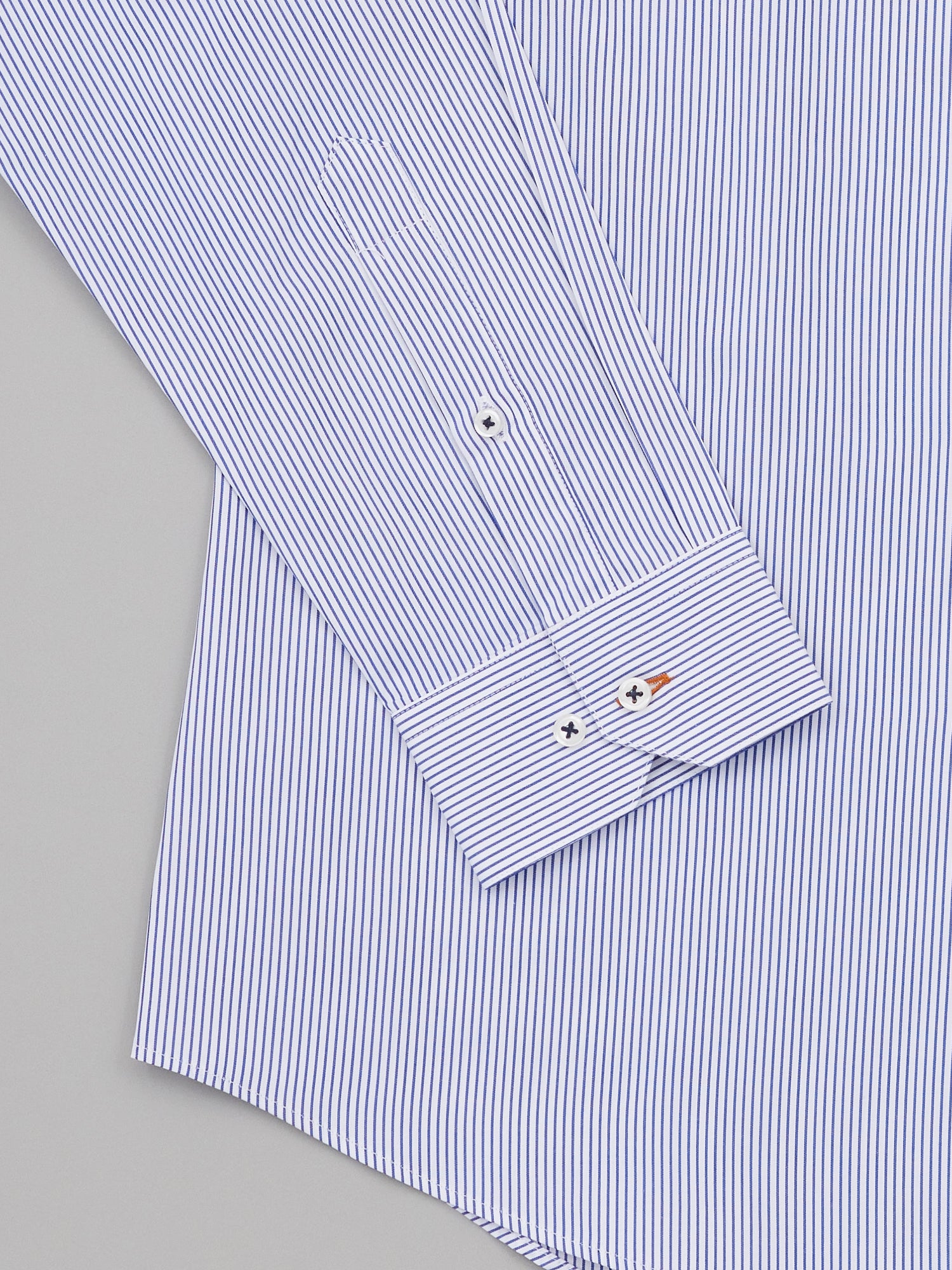 Clifden Classic Blue Pinstripe