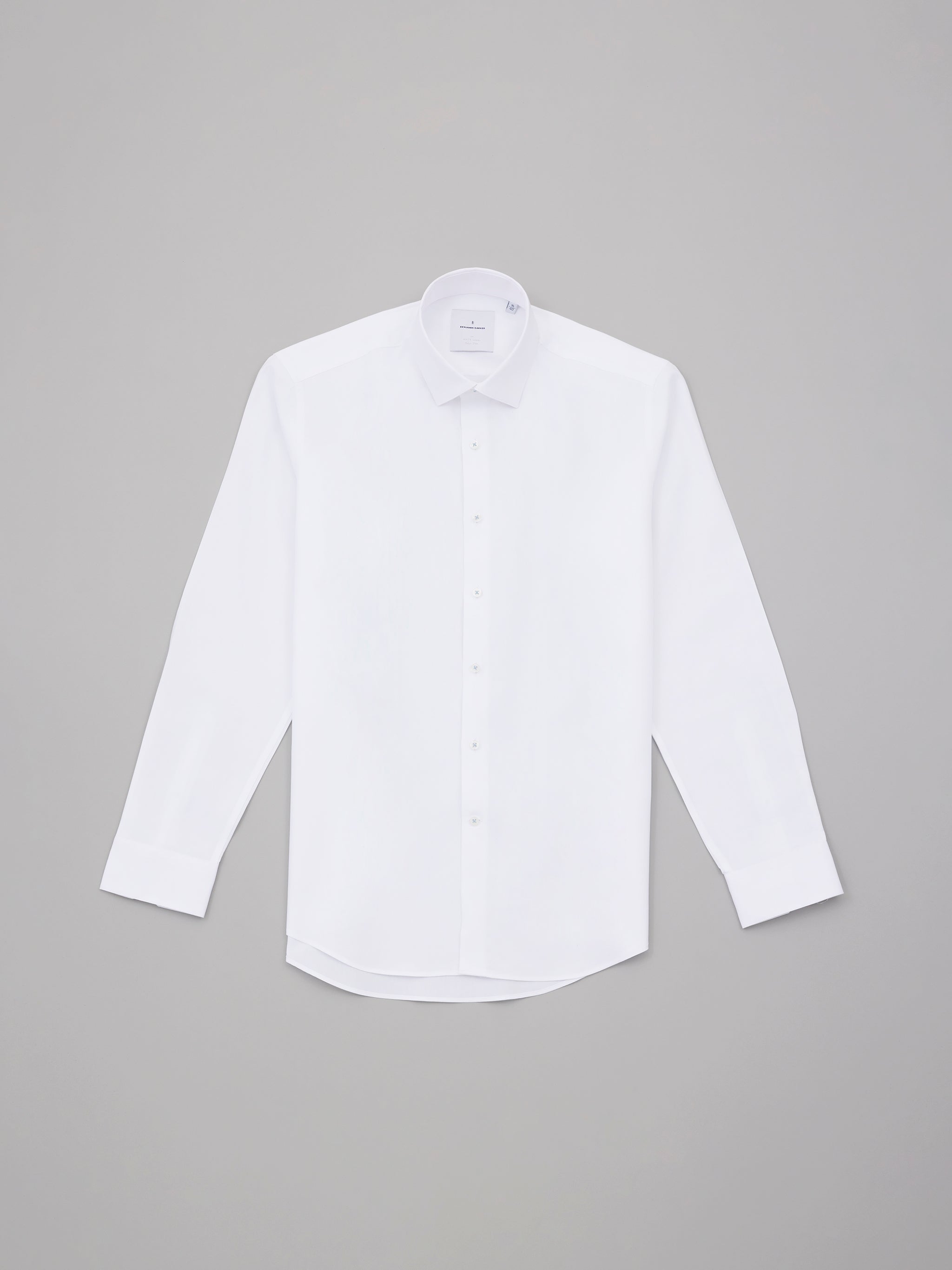 Aubert White Easy Care French Twill