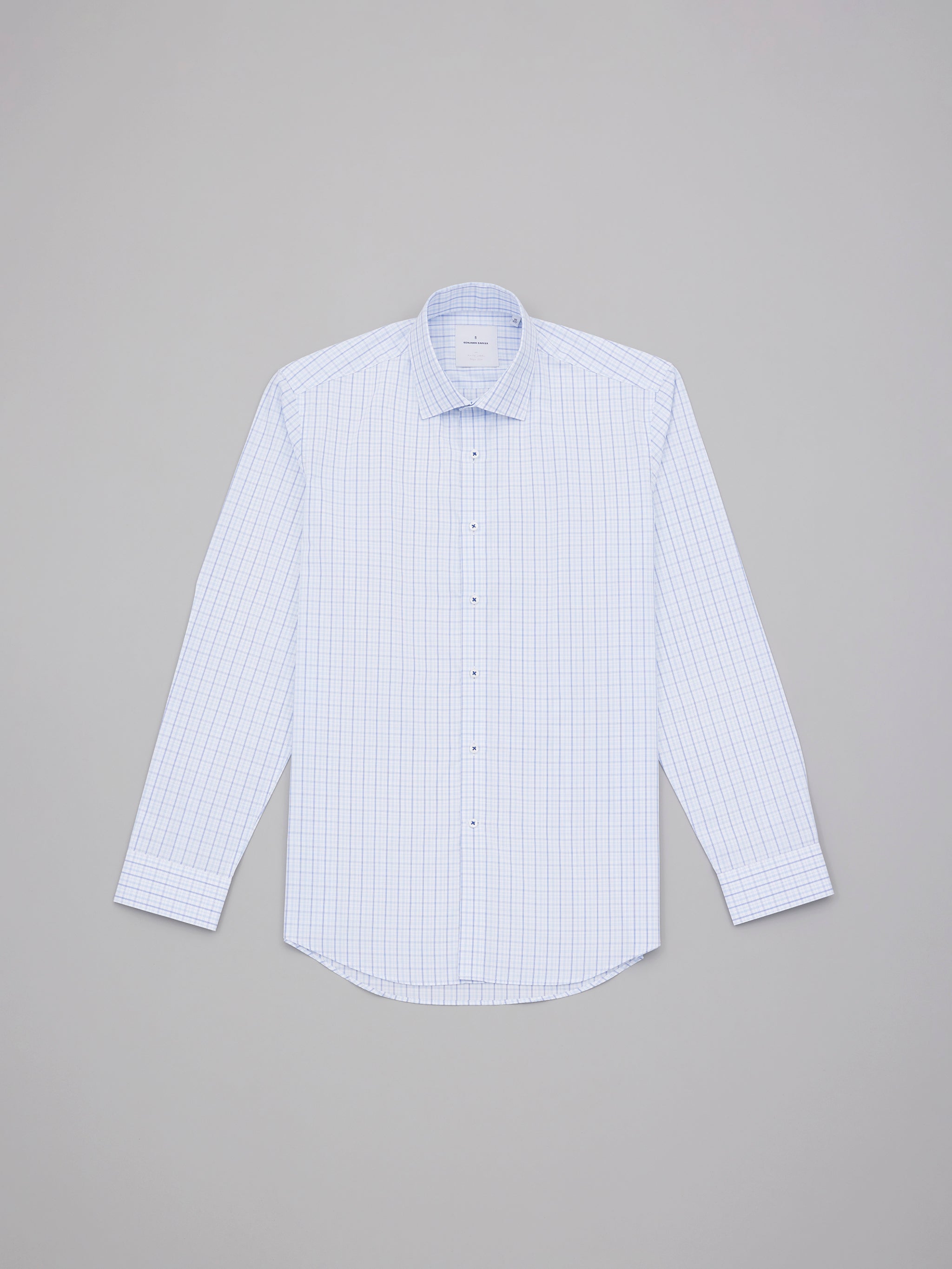 Lennox Sky Blue Easy Care Check