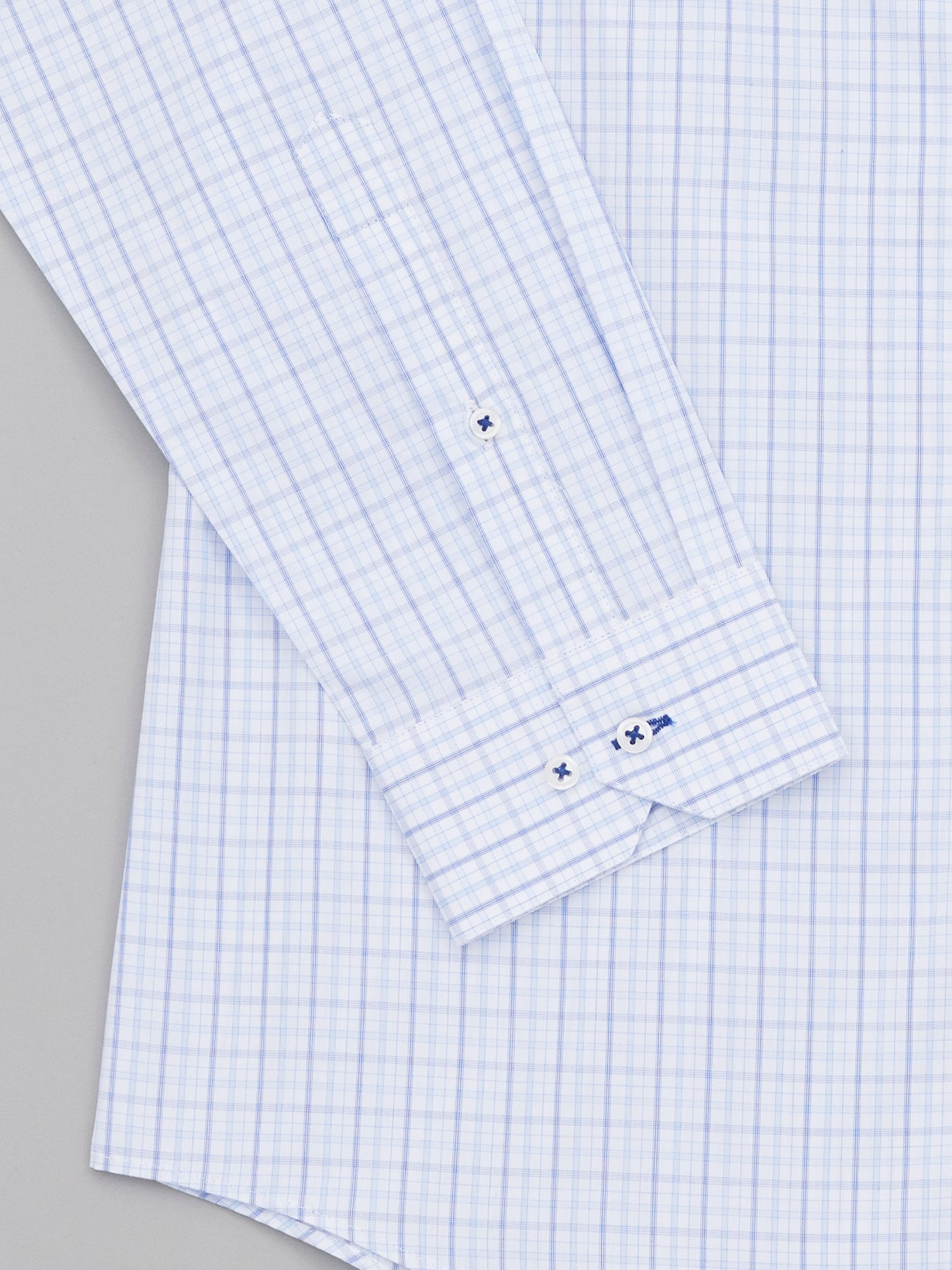 Lennox Sky Blue Easy Care Check