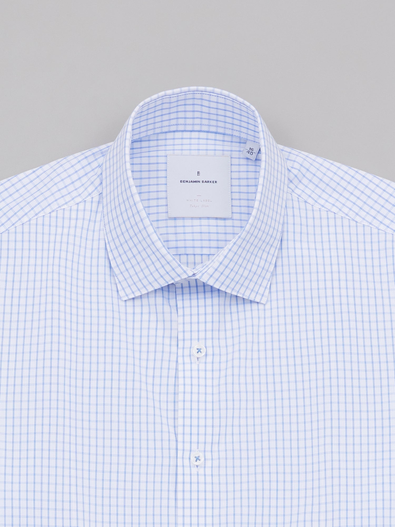 Ranelagh Blue Easy Care Check