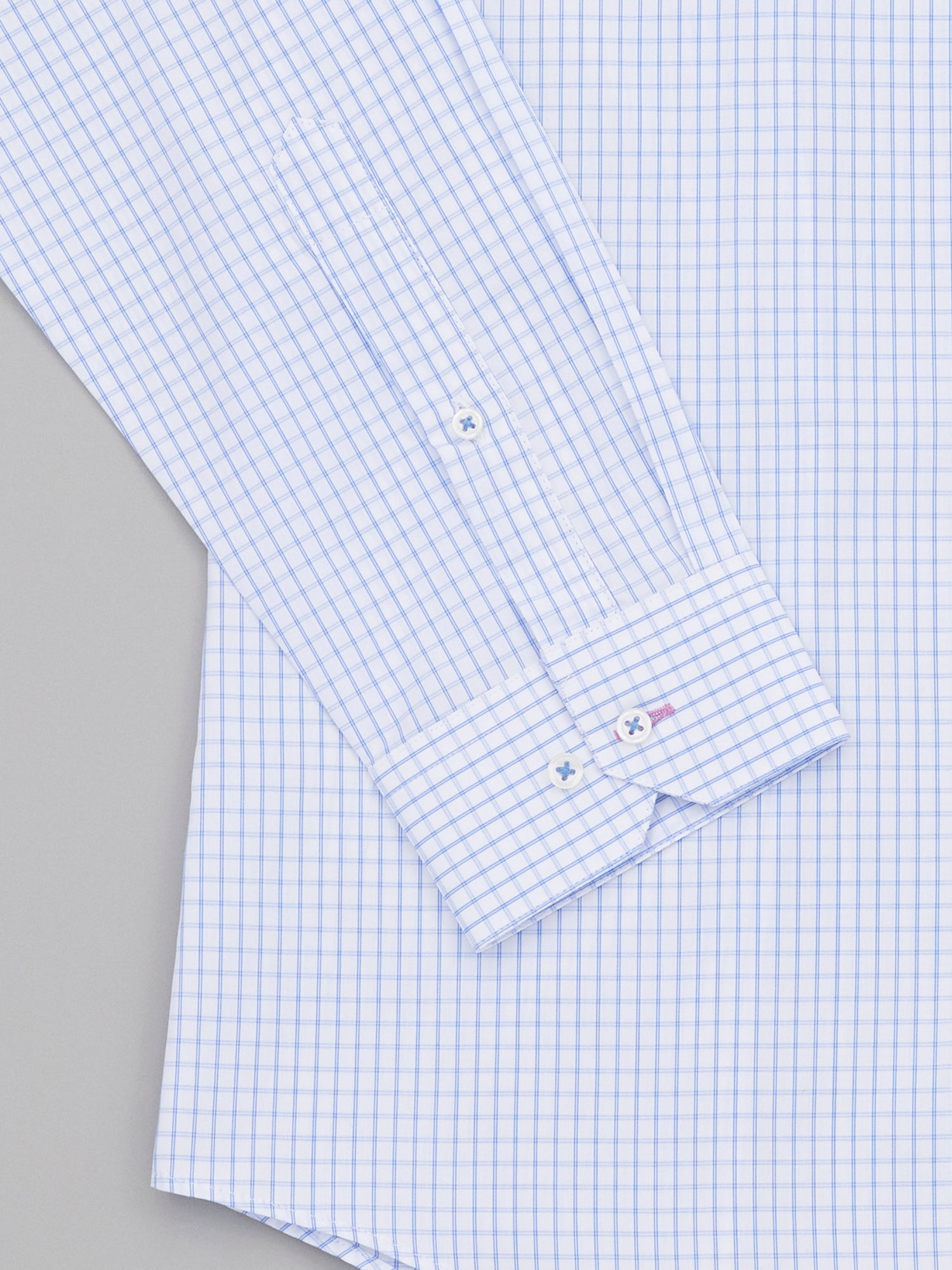 Ranelagh Blue Easy Care Check