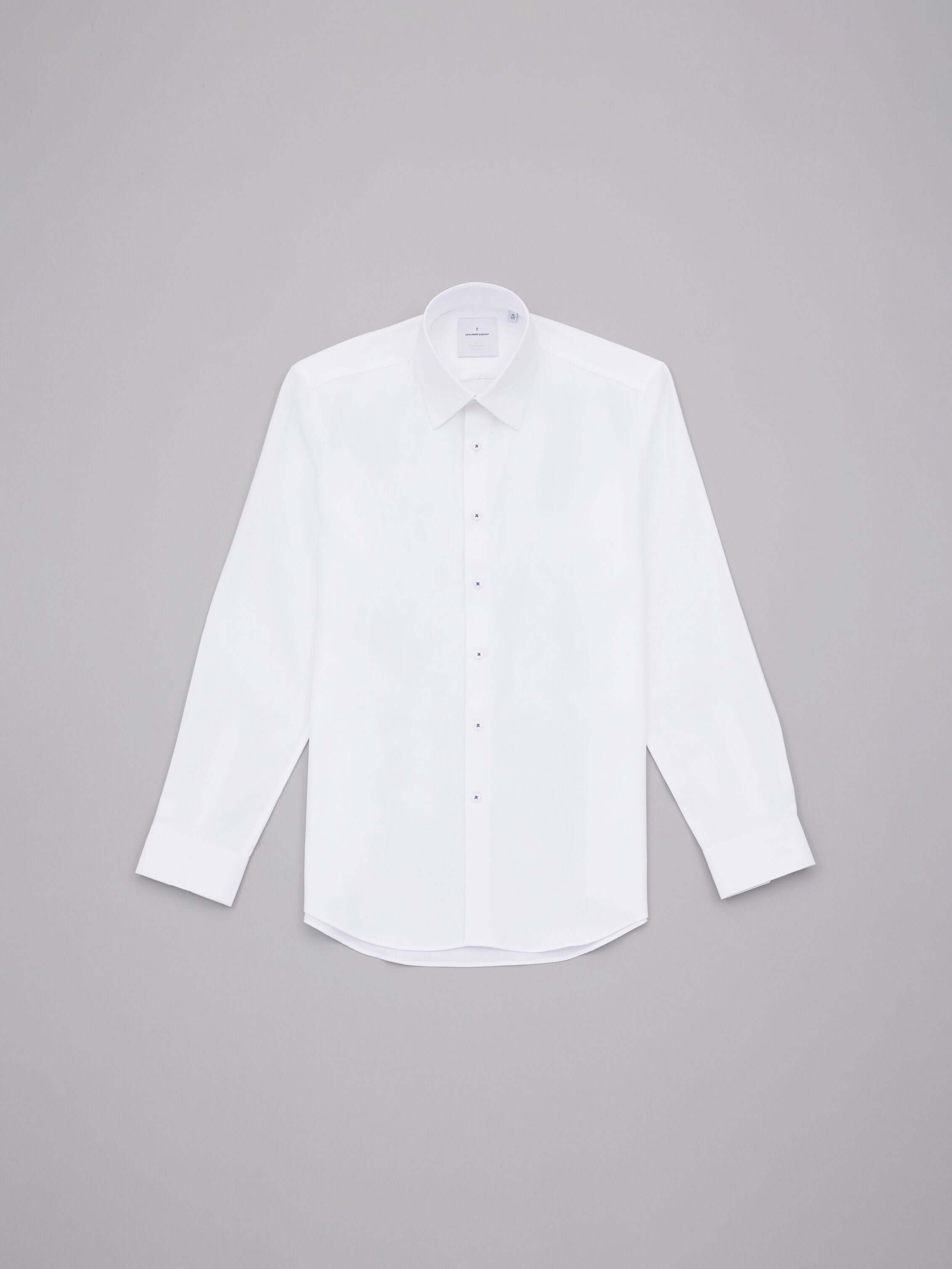 Barnet White Easy Care Twill