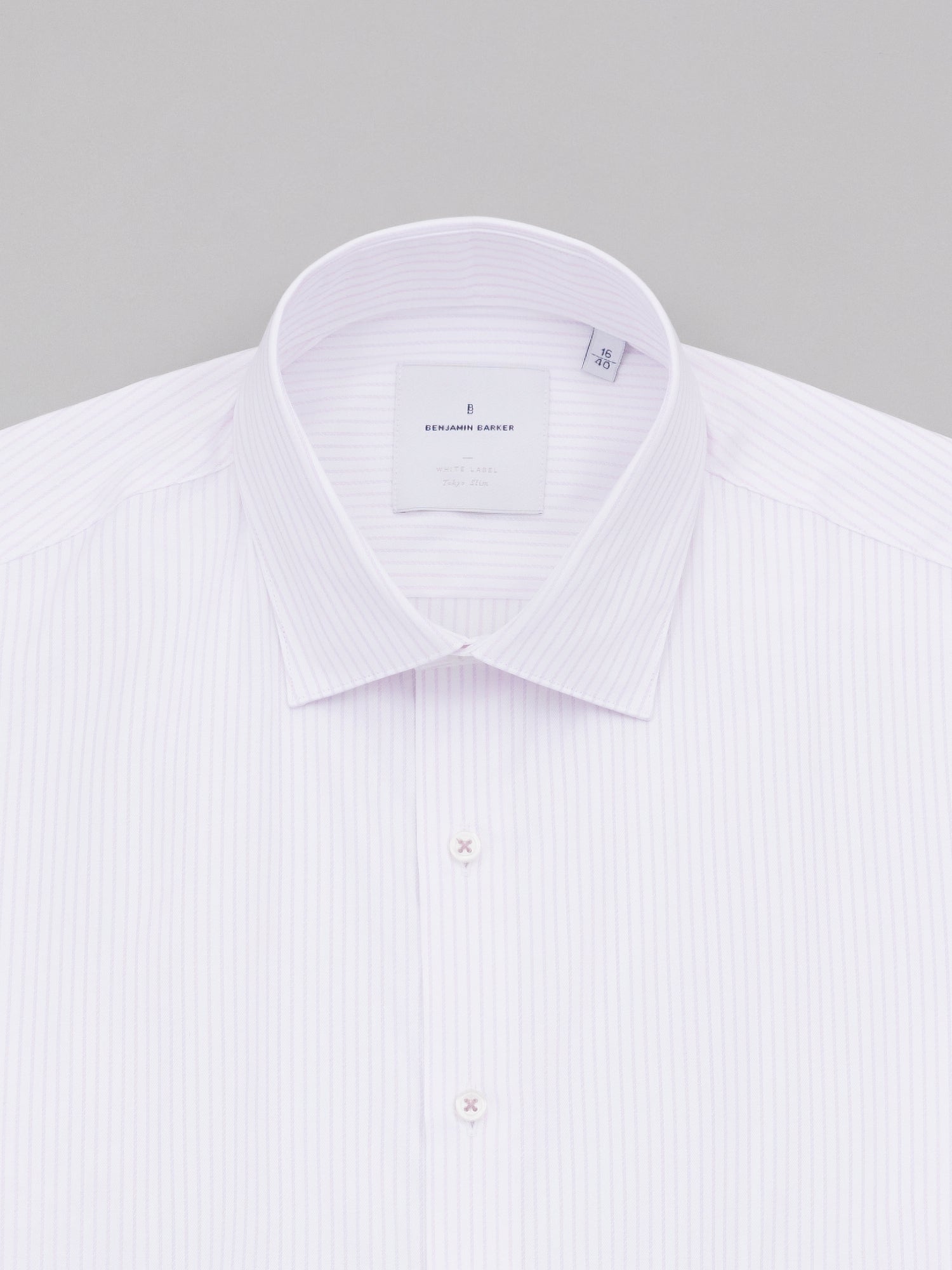 Oxley Lilac Easy Care Stripe