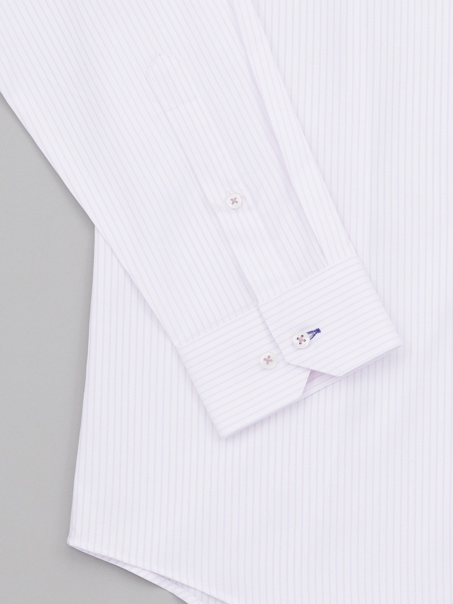 Oxley Lilac Easy Care Stripe