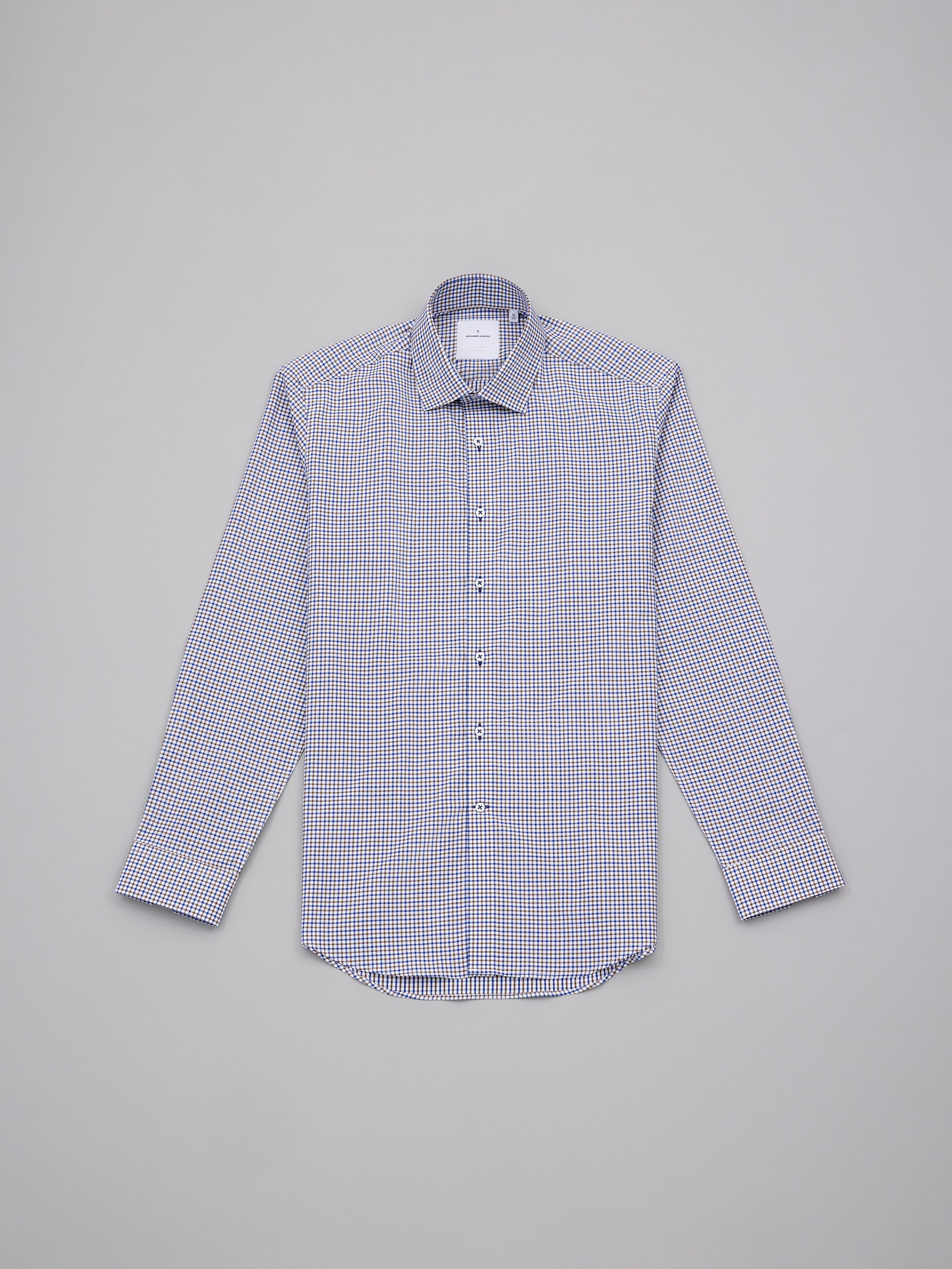 Whitmore Brown Navy Check