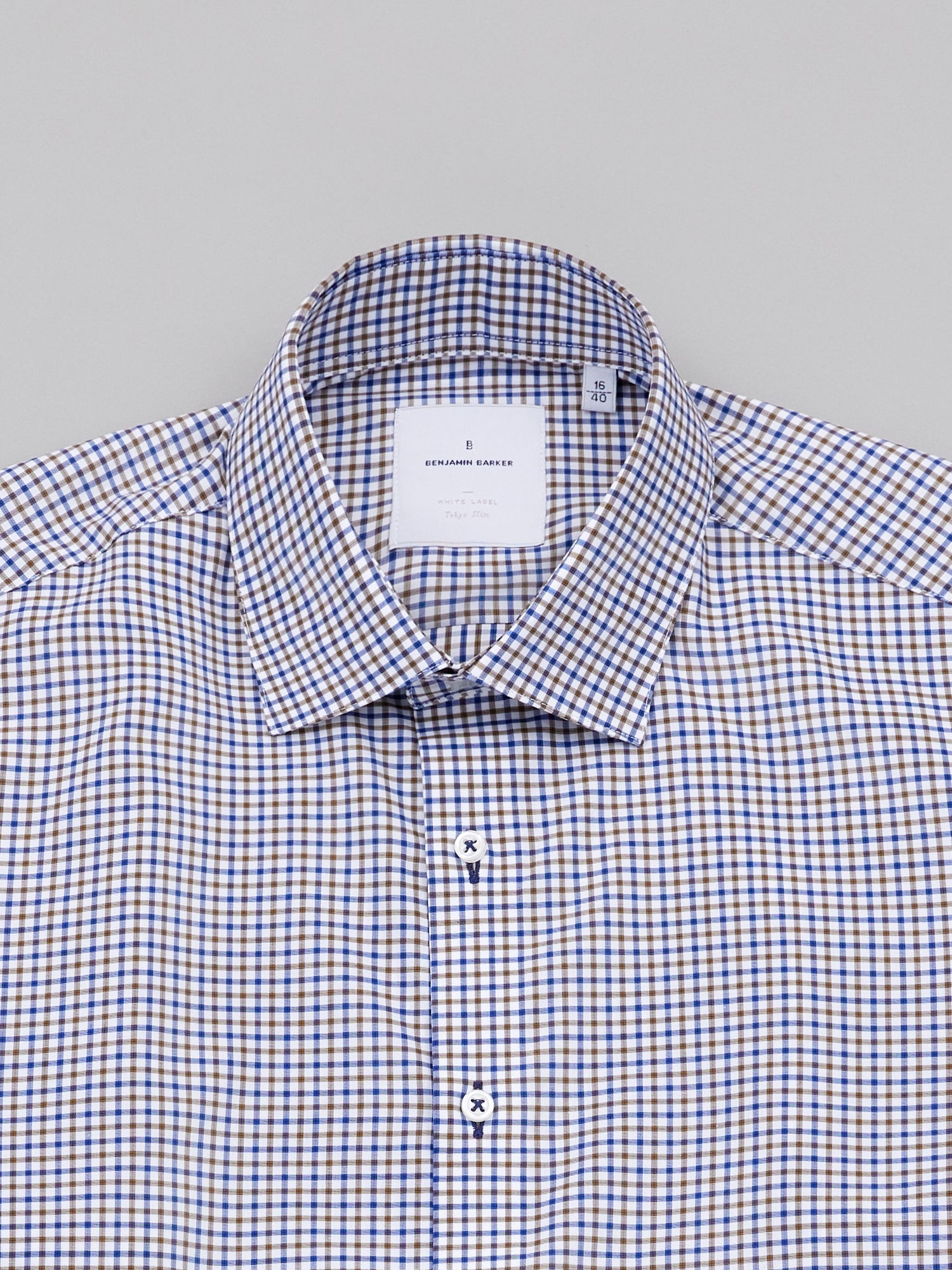 Whitmore Brown Navy Check